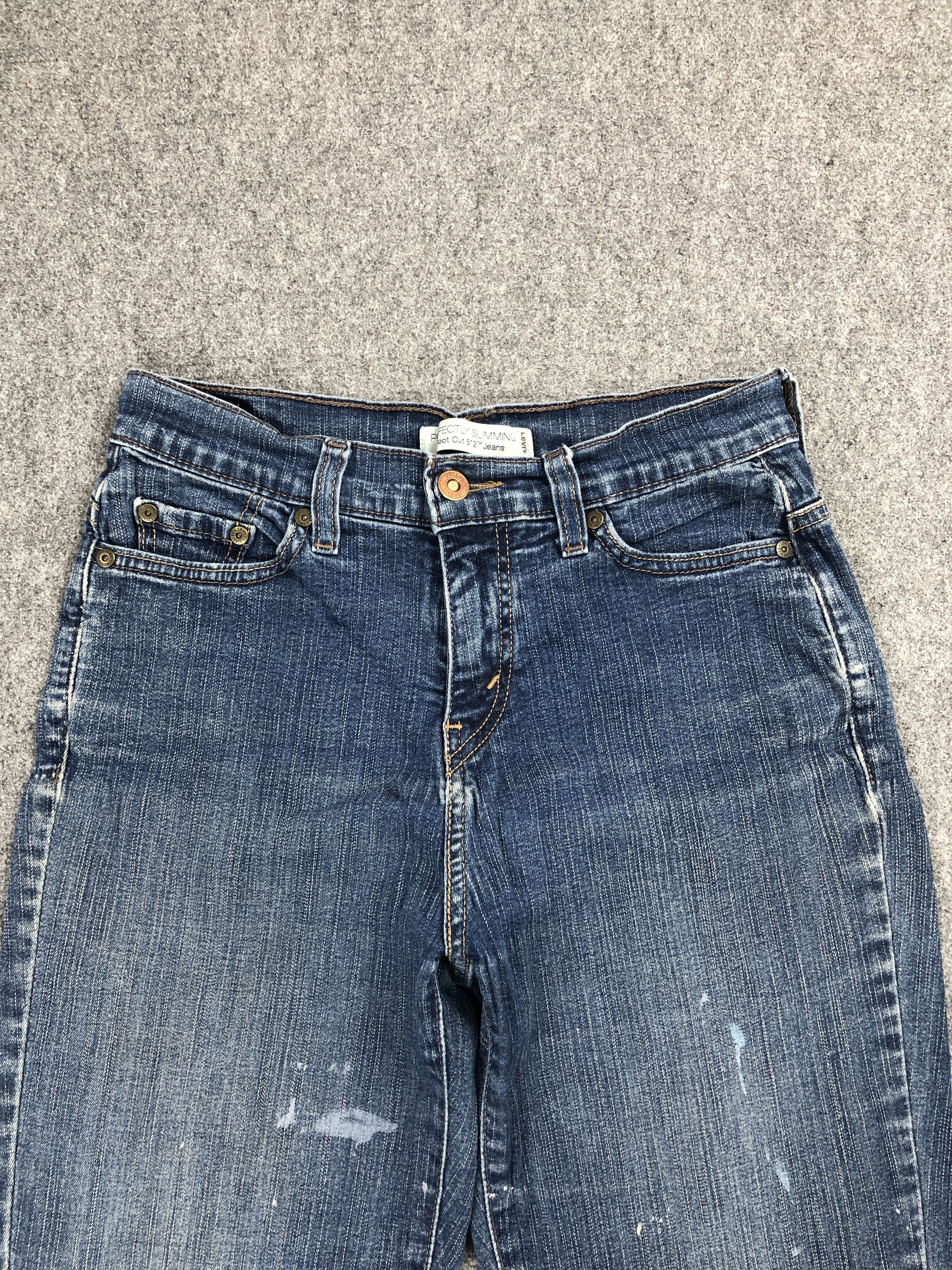 Levi's Vintage Levis 512 Bootcut Women Jeans DP2247 Size US 27 - 2 Thumbnail