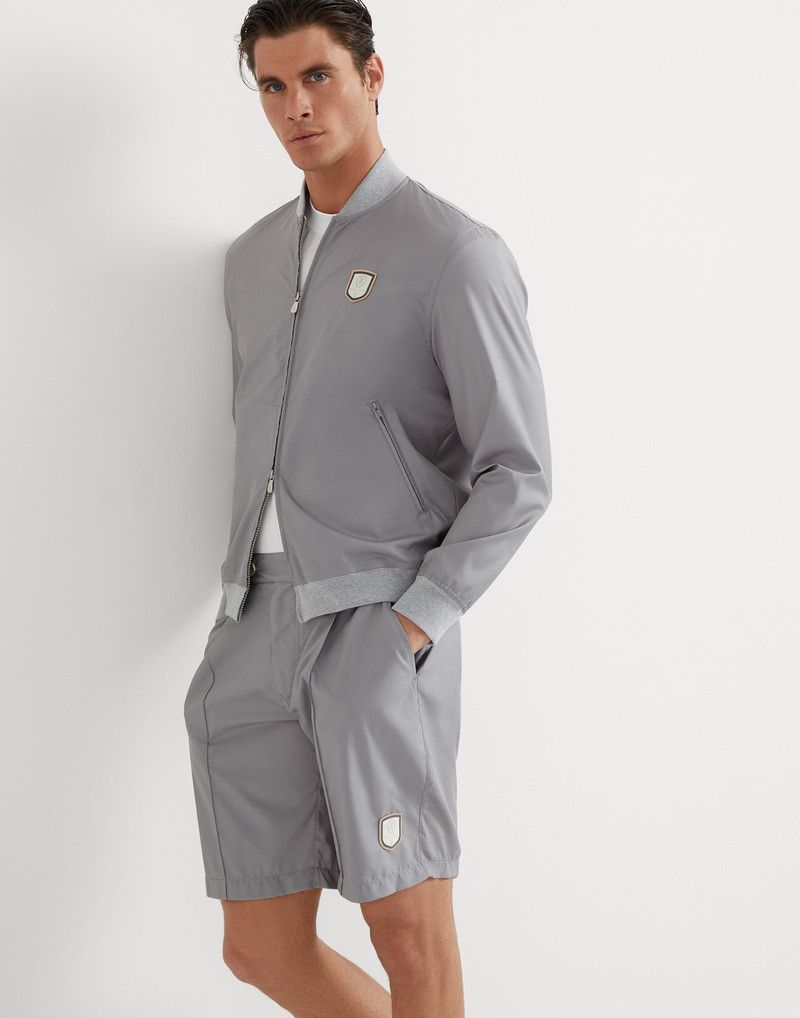 Brunello Cucinelli o1w1db10326 Cardigan Sweatshirt in Grey Size US M / EU 48-50 / 2 - 2 Thumbnail