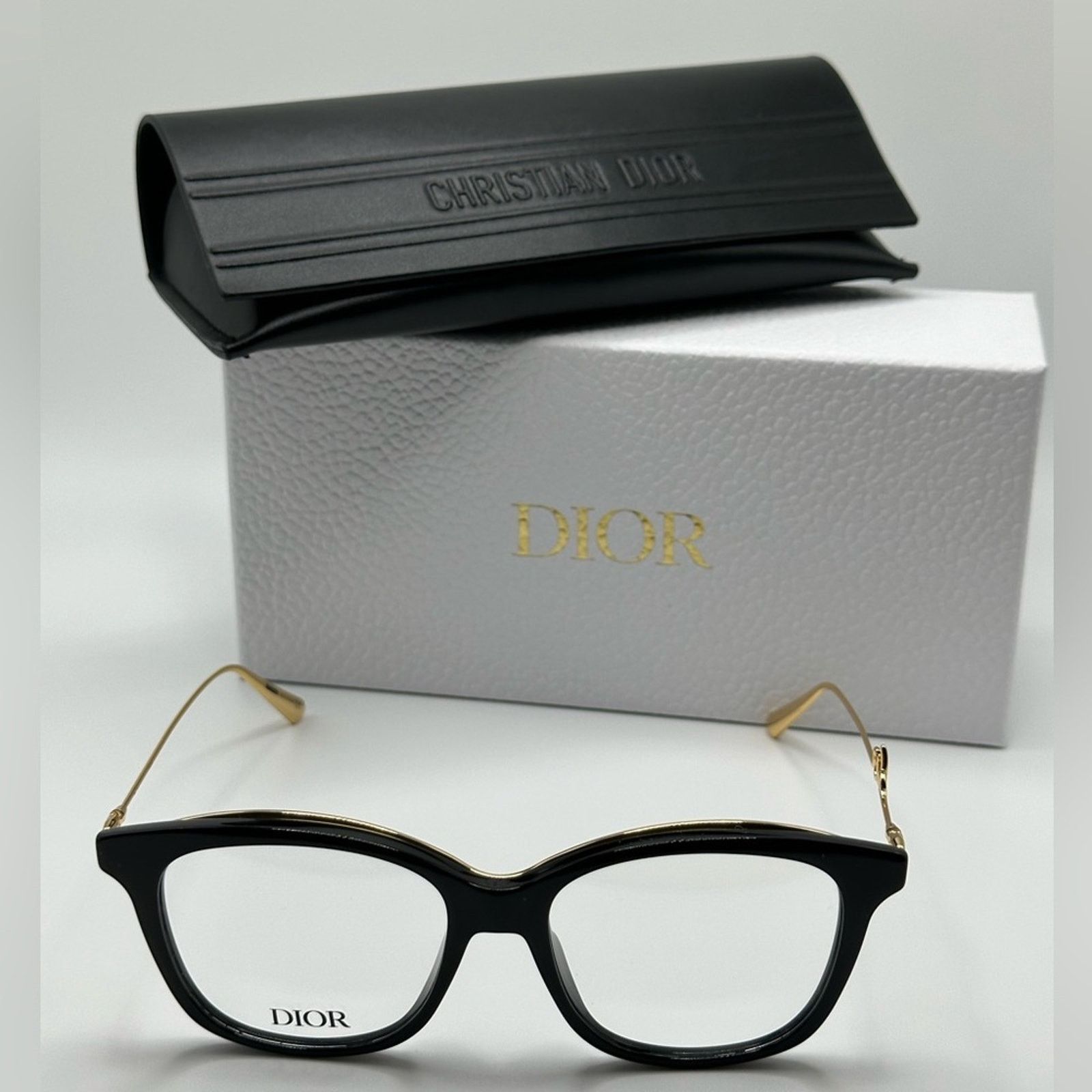 Dior NEW DIOR DiorSignature B1 1200 Demo Lens Women Eyeglasses Size ONE SIZE - 10 Thumbnail
