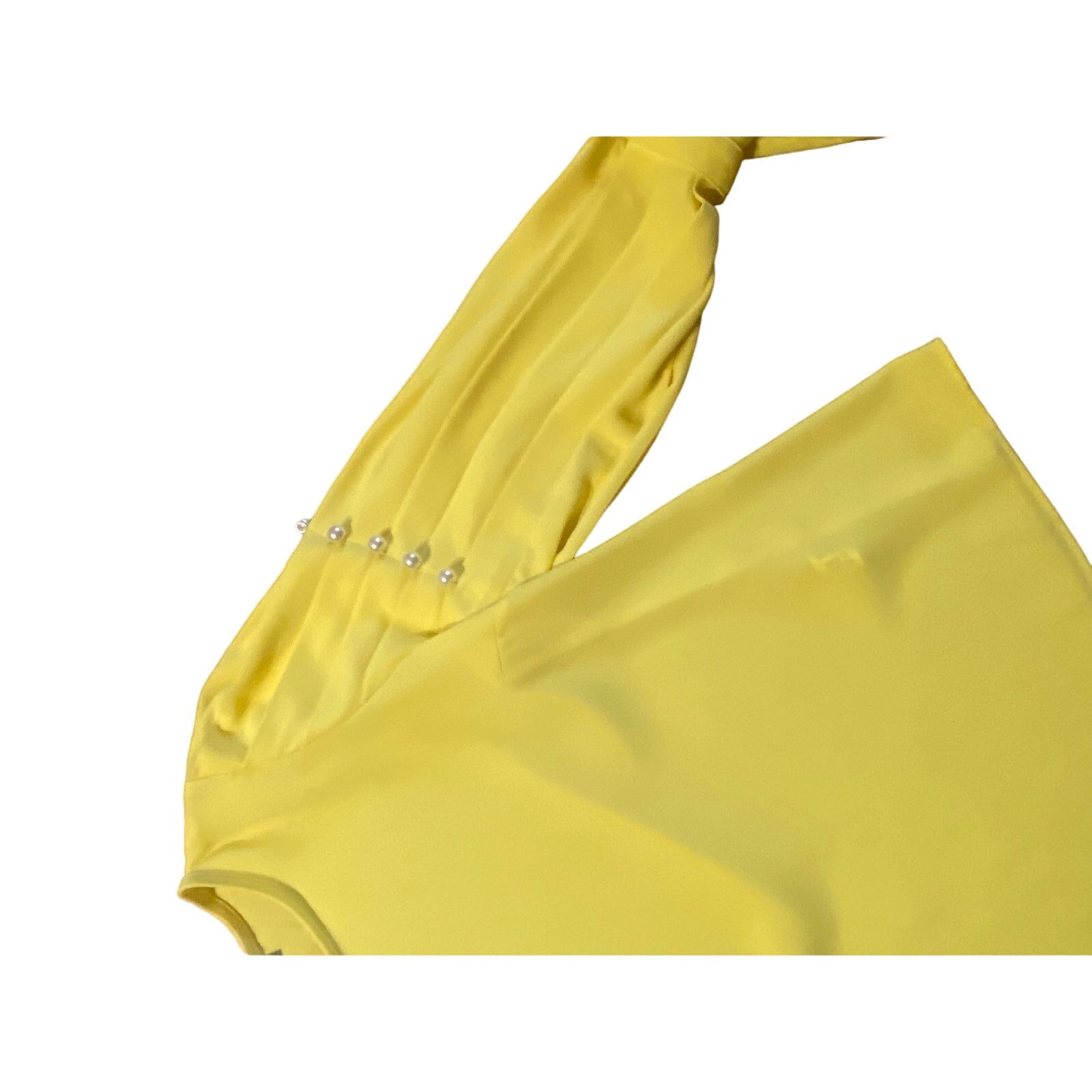& Other Stories Elegant yellow shirt with pleated sleeves size small by CQ Size S / US 4 / IT 40 - 3 Thumbnail