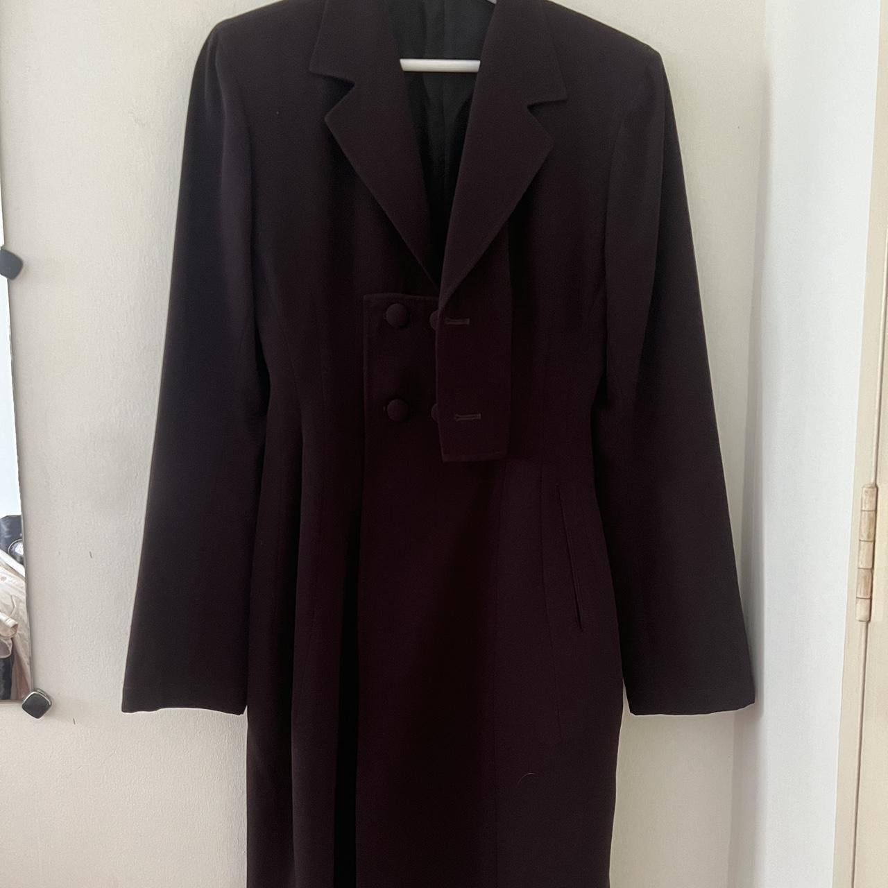 Yohji Yamamoto Wool Coat Size S / US 4 / IT 40 - 2 Thumbnail