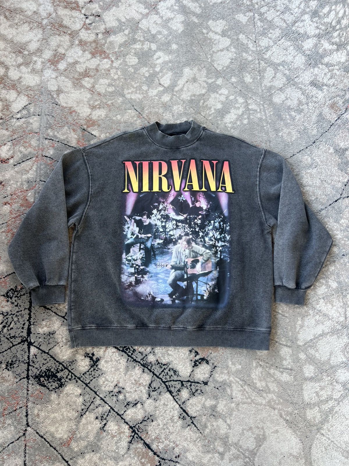 Band Tees Nirvana Unplugged In New York Sweatshirt Size US L / EU 52-54 / 3 - 1 Thumbnail