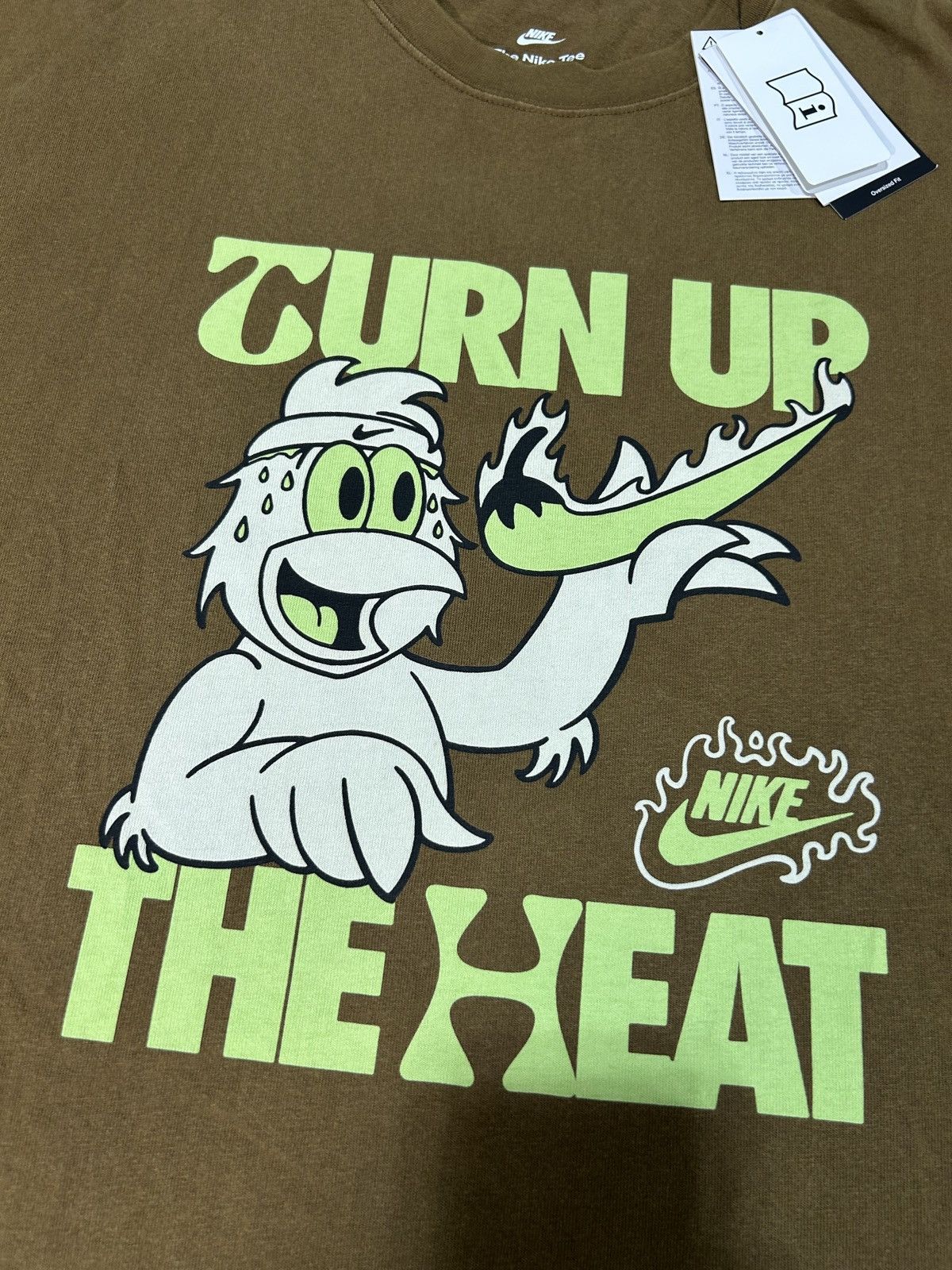 Nike Nike Turn Up The Heat Tee Brown Unreleased Sample Size US L / EU 52-54 / 3 - 2 Thumbnail