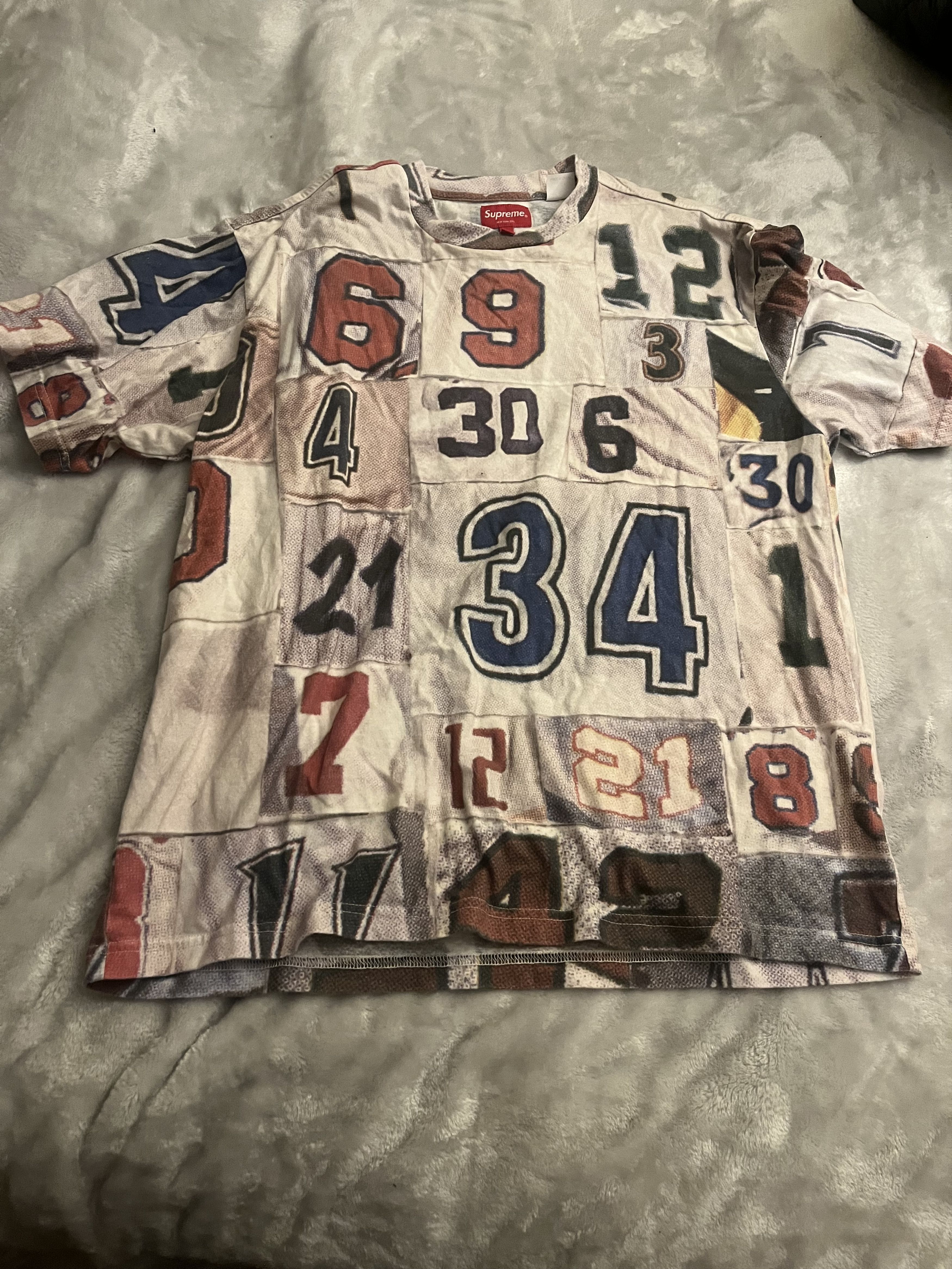 image of Supreme Jersey Collage, Men's (Size Small)