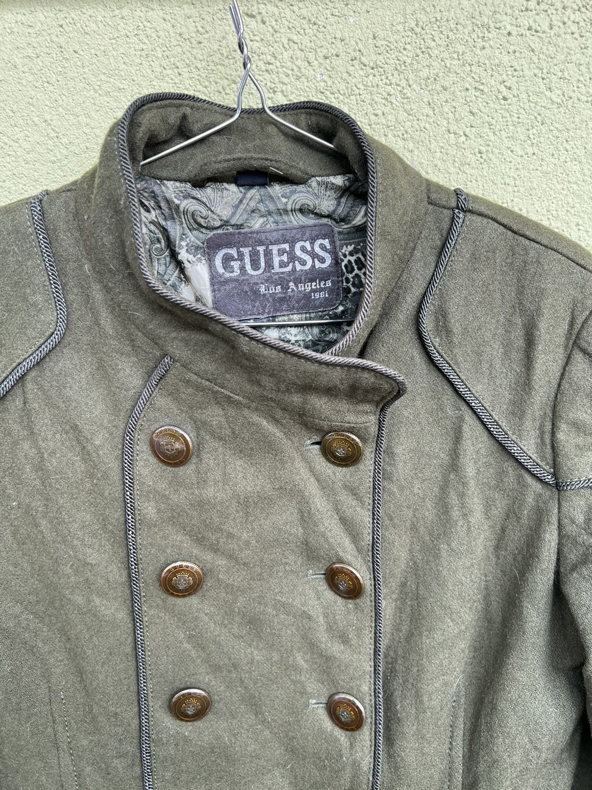 Guess Guess Military Wool Coat Steam Punk Rock double breasted Size M / US 6-8 / IT 42-44 - 2 Thumbnail