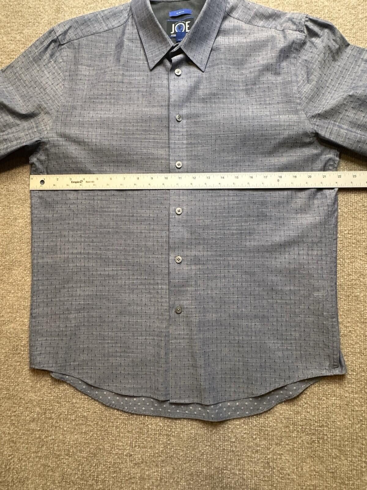 Joseph Abboud Joseph Abboud JOE Men's Large Slim Fit LS Gray [709] Size US L / EU 52-54 / 3 - 7 Thumbnail