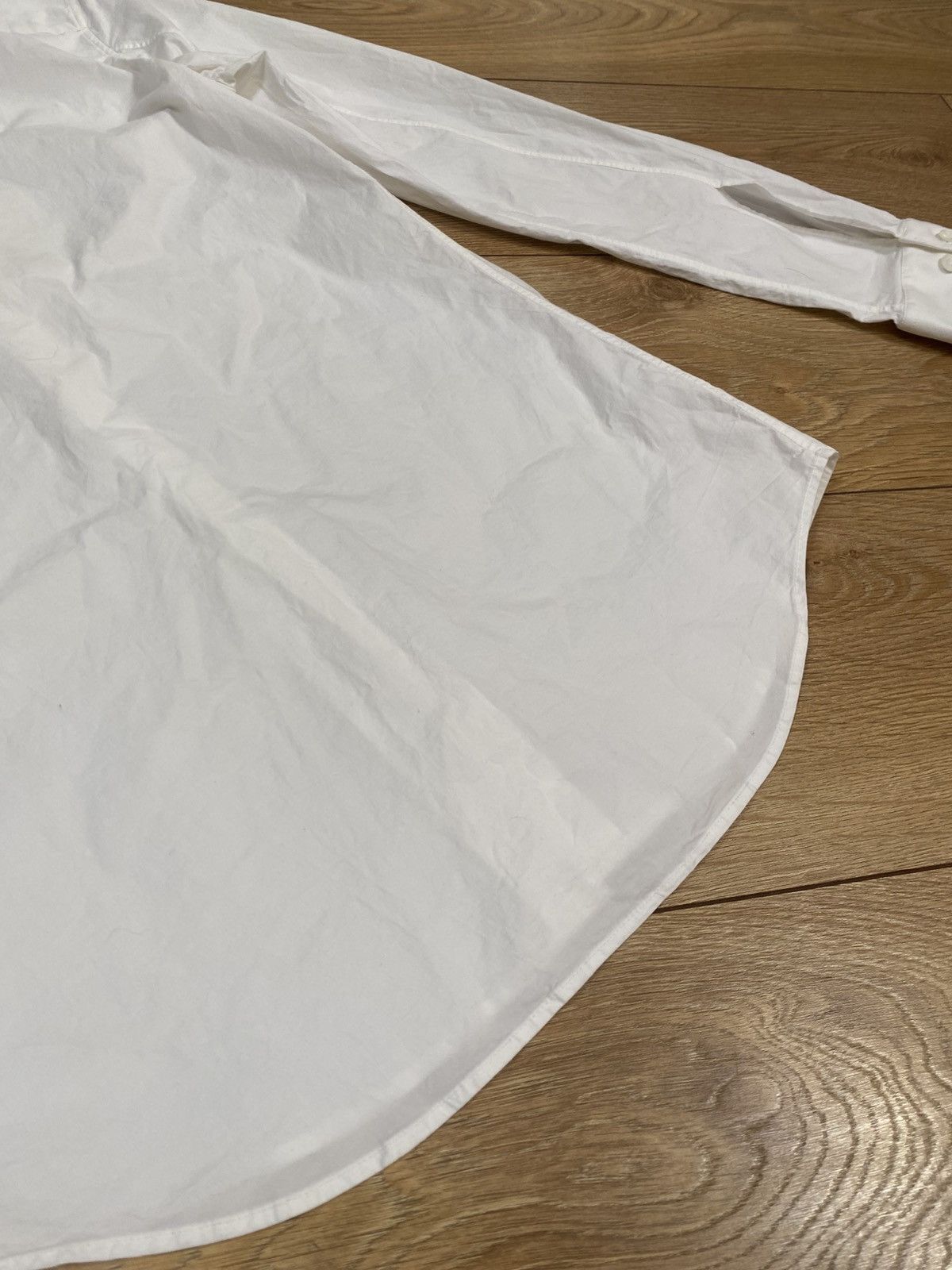 Helmut Lang Helmut Lang Classic White Button-Up Shirt Size US M / EU 48-50 / 2 - 11 Thumbnail