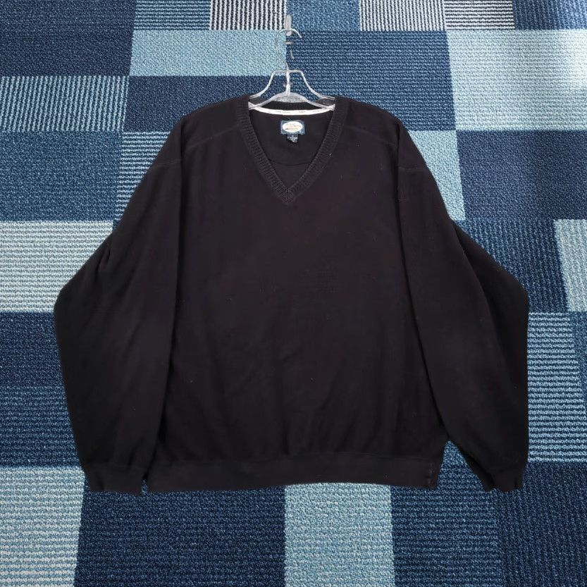 Tommy Bahama Tommy Bahama Sweatshirt Men M Medium Black Pullover Mock Neck Long Sleeve Fleece Size US M / EU 48-50 / 2 - 1 Thumbnail