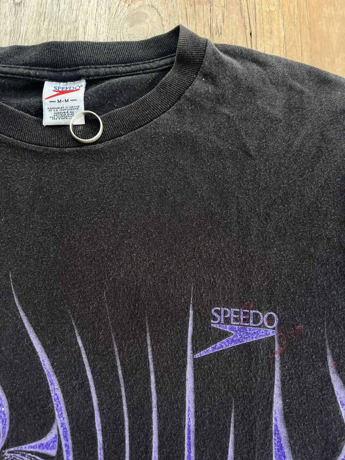Vintage Vintage SPEEDO Artwork Design 90’s Tshirt Size US M / EU 48-50 / 2 - 5 Thumbnail