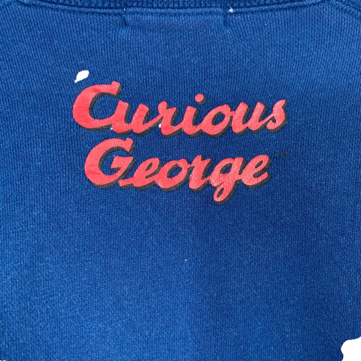 Vintage CURIOUS GEORGE Graphic Crewneck Sweatshirt #3627-C166 Size US M / EU 48-50 / 2 - 17 Thumbnail