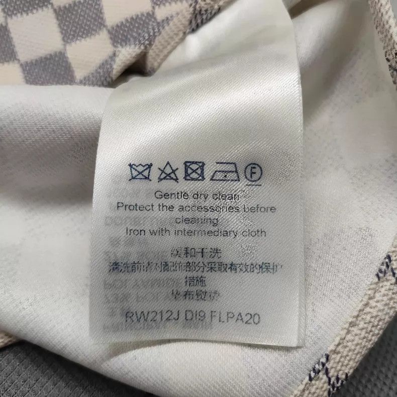 Louis Vuitton Louis Vuitton White checkerboard slim shorts Size US 34 / EU 50 - 6 Thumbnail