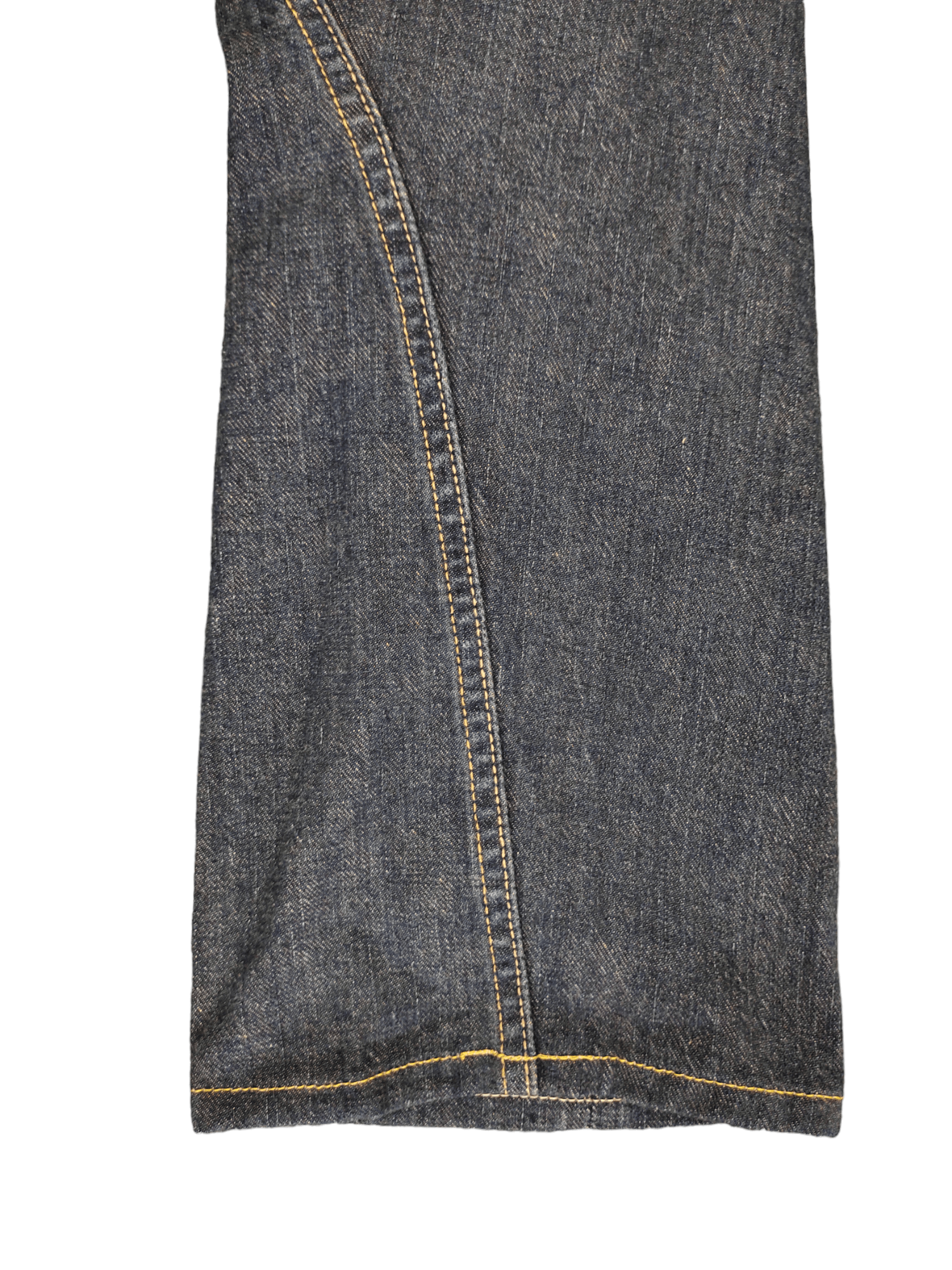 Number (N)ine × Undercover 1990s Jonhbull Spiral Cut Selvedge Denim Pants Redline Size US 29 - 7 Thumbnail