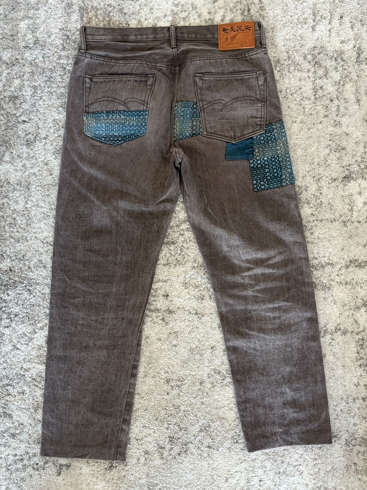 Studio D'Artisan Studio D’Artisan Patched Jeans Size US 33 - 4 Thumbnail