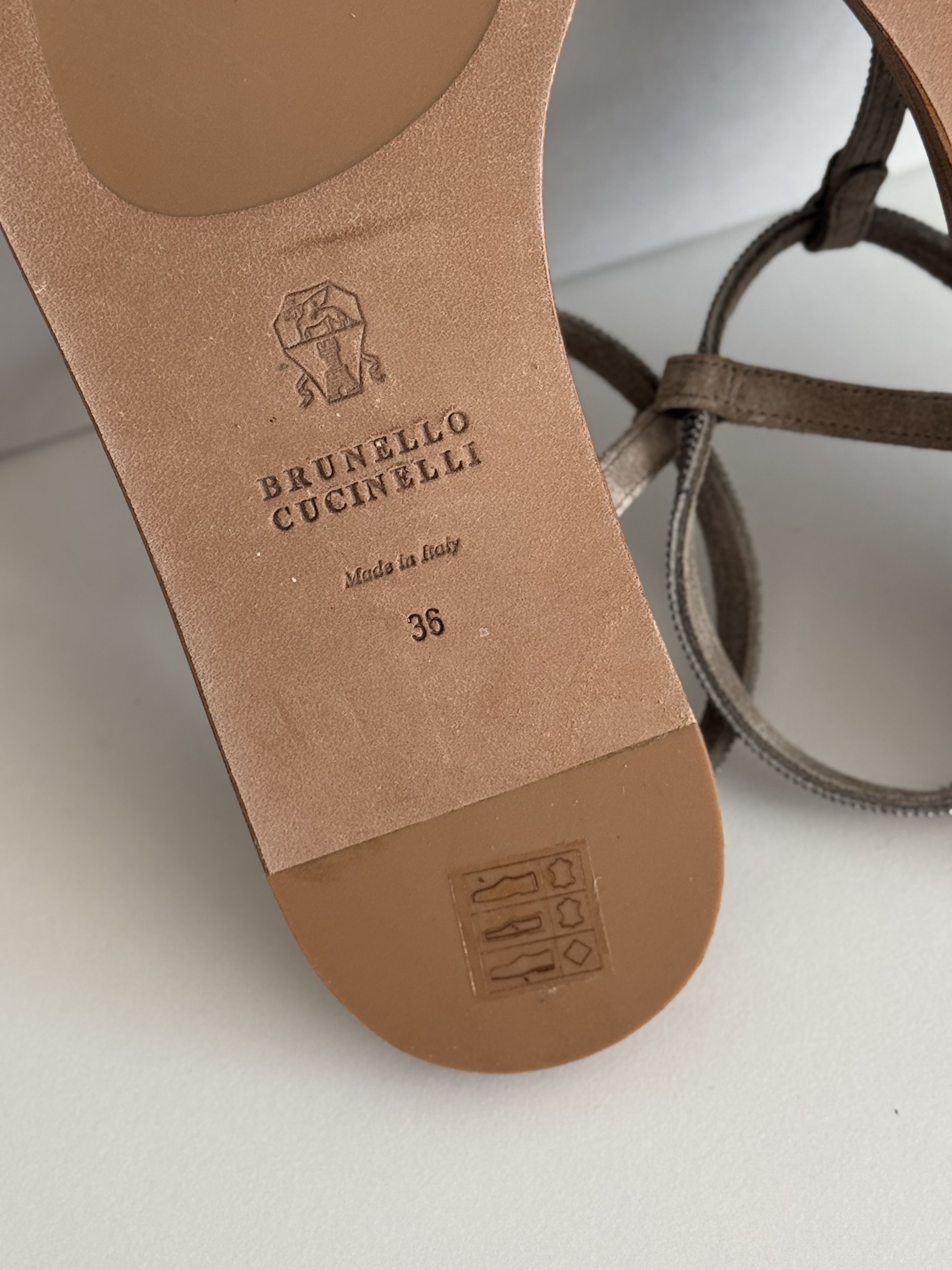 Brunello Cucinelli Brunello Cucinelli sandals | Size 36 Size US 6 / IT 36 - 10 Thumbnail