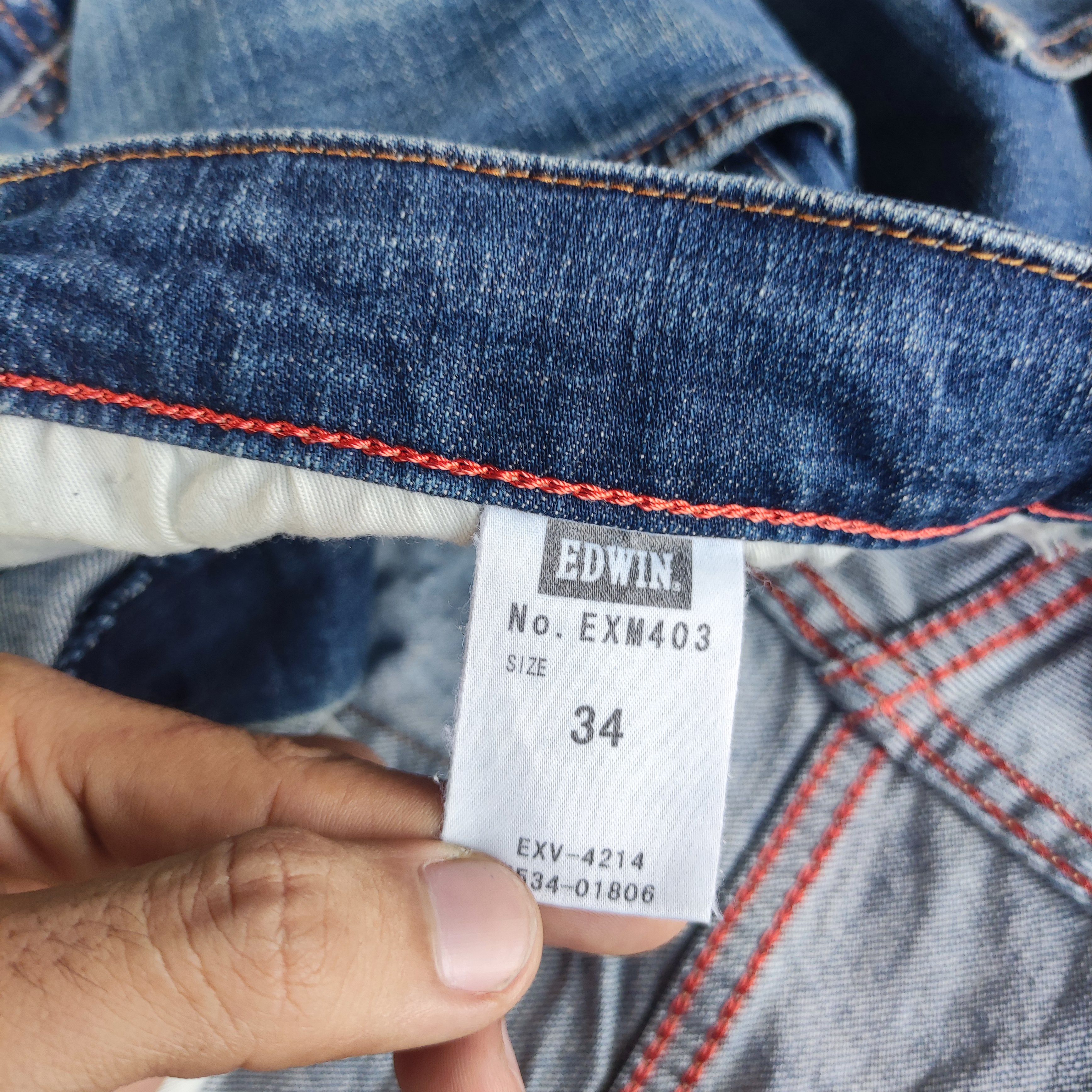 Edwin Vintage Edwin Brand Buggy Jeans Faded Pants Size US 36 / EU 52 - 5 Thumbnail