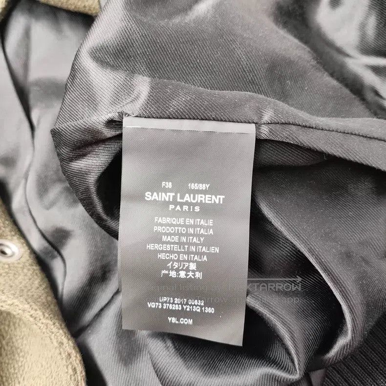 Saint Laurent Paris Saint Laurent Paris Military Green and Moss Green Wool and Size XS / US 0-2 / IT 36-38 - 5 Thumbnail