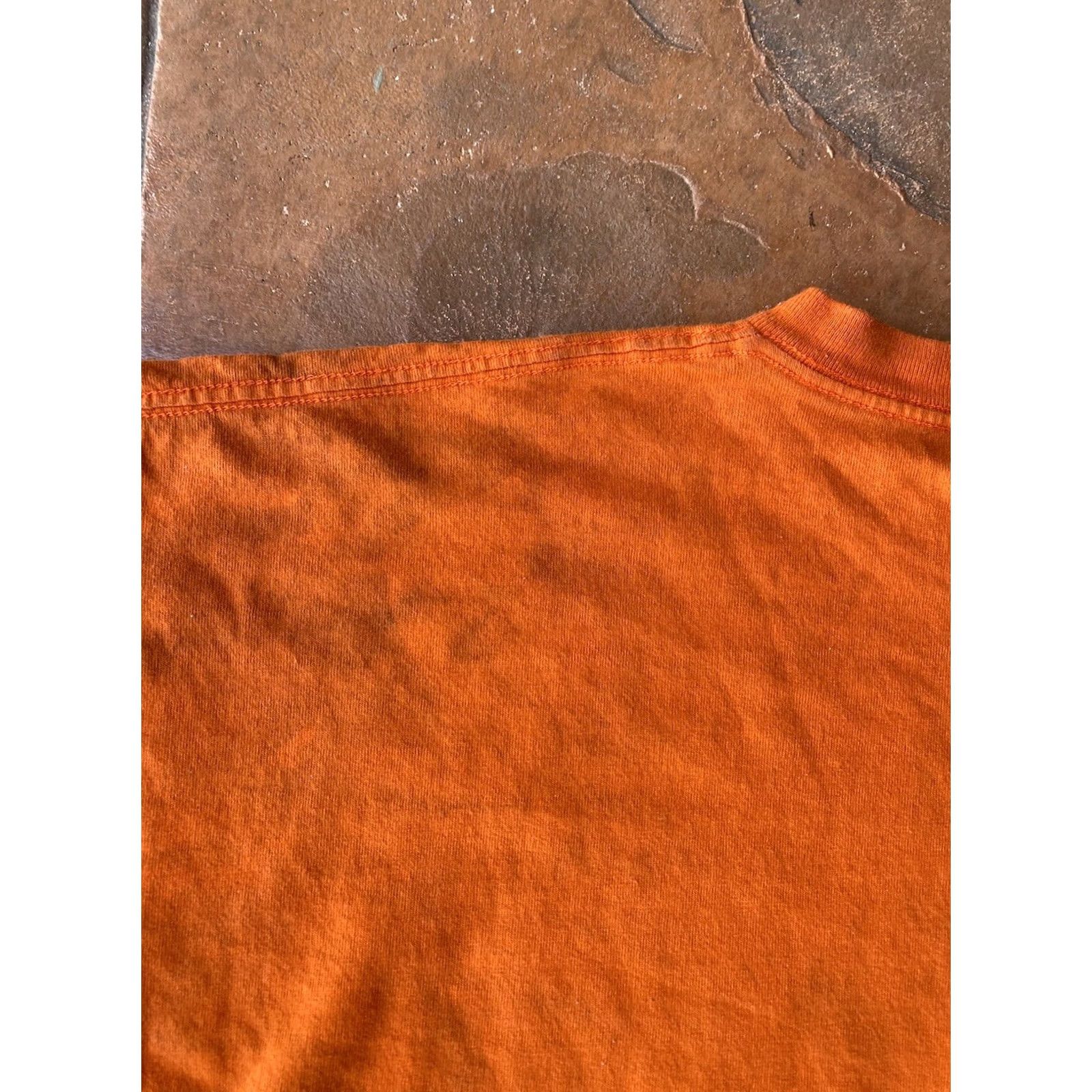 Vintage VINTAGE The Lord is My Shepherd Christian Jesus T-Shirt XL Orange Cotton Crew Neck Short Sleeve Grunge 90s Mens Turkey USA Size US XL / EU 56 / 4 - 6 Thumbnail