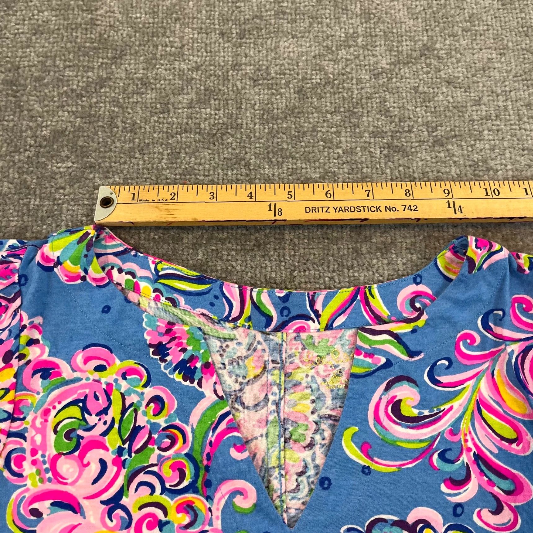Lilly Pulitzer Lilly Pulitzer Dress Adult XS Multicolor Floral Mermaid Grotto Tie Womens Size XS / US 0-2 / IT 36-38 - 4 Thumbnail