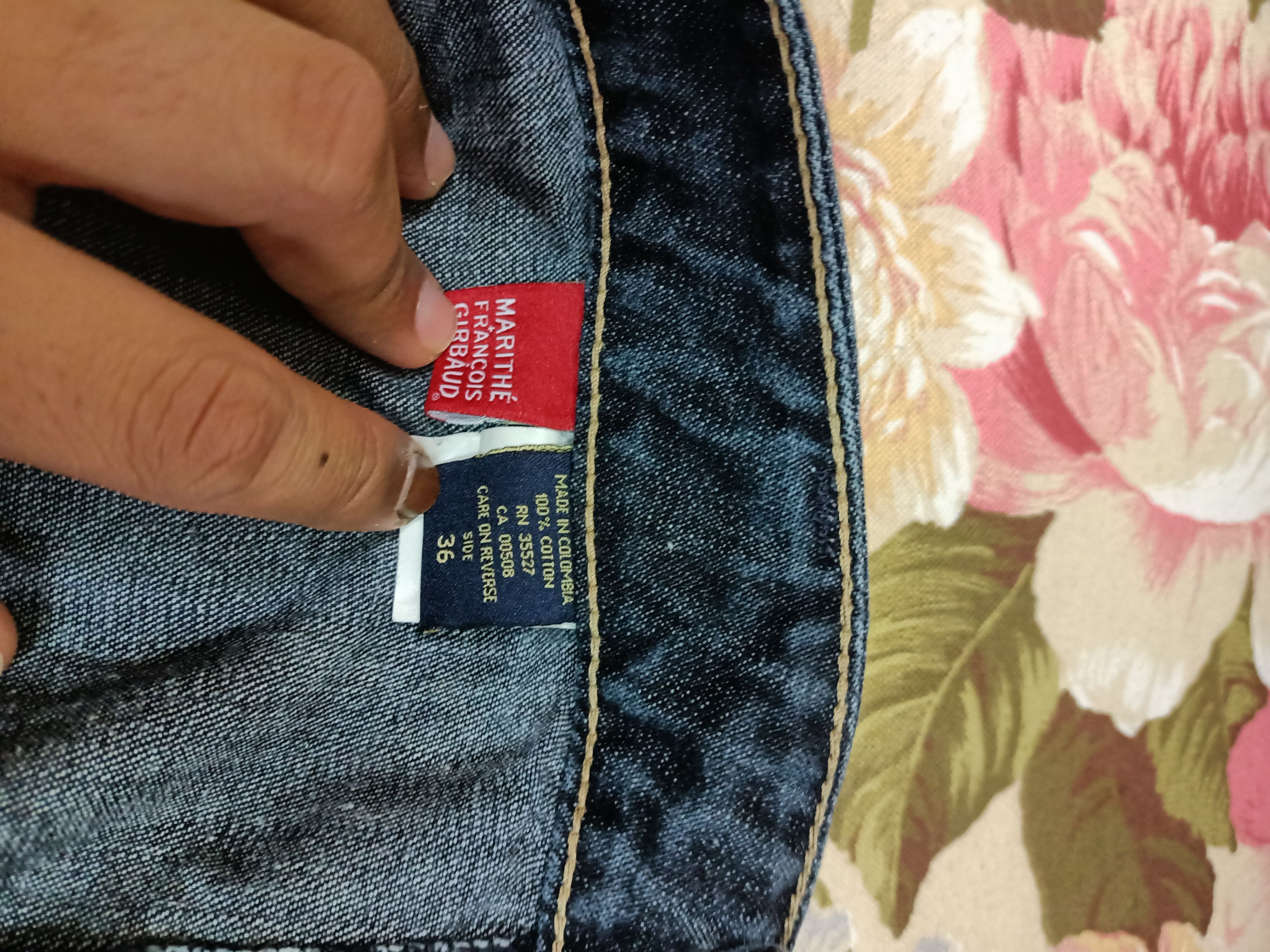 Marithe + Francois Girbaud Marithe Francois Girbaud rare design jeans Size US 38 / EU 54 - 12 Thumbnail