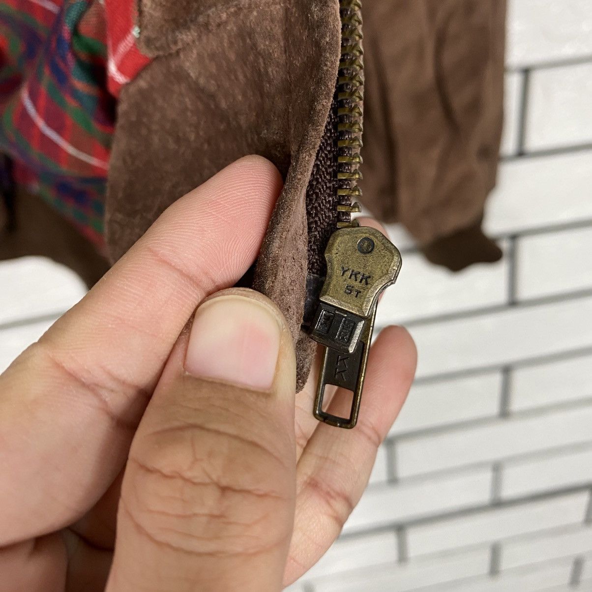 Japanese Brand 📌Vintage Leather Jacket Bomber Houston Harajuku Mother Size US L / EU 52-54 / 3 - 18 Thumbnail