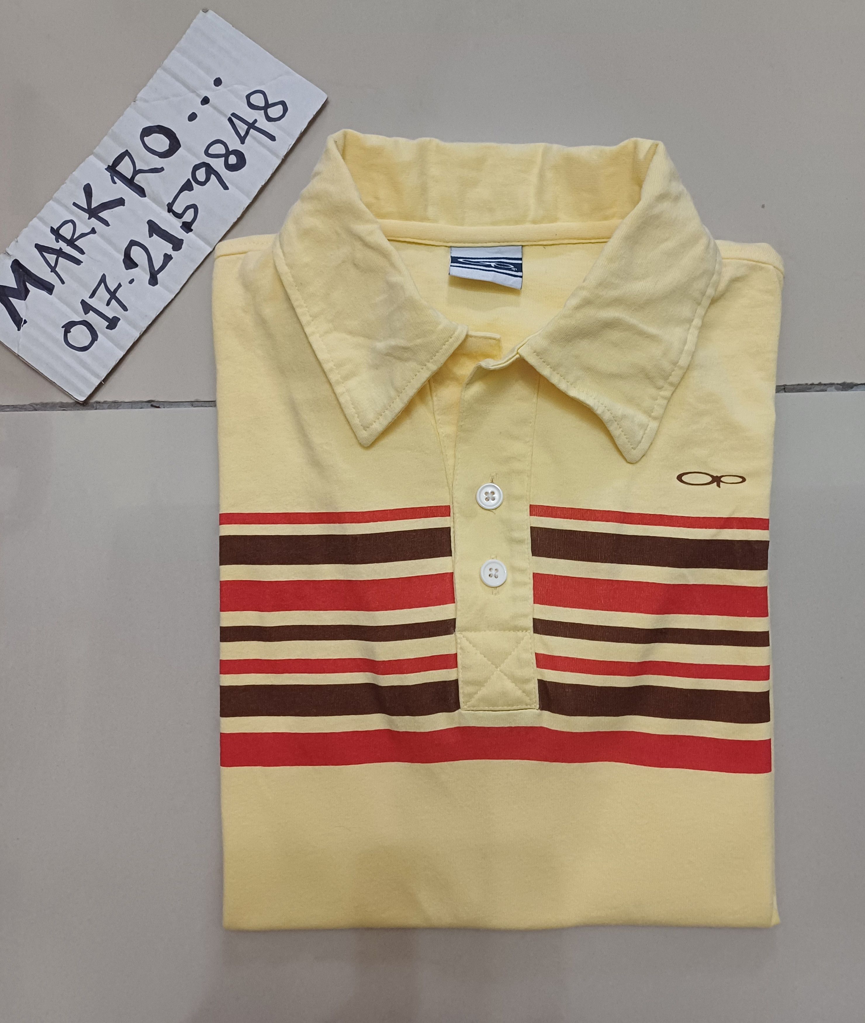 Ocean Pacific Vintage beach polo shirt OCEAN PACFIC Size US M / EU 48-50 / 2 - 1 Thumbnail