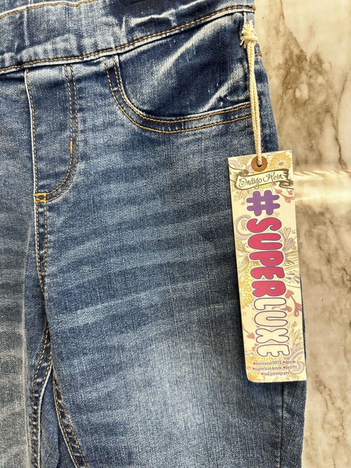 Designer Indigo Rein Ankle Length Denim Blue Jegging Girl size 10 Size 24" / US 00 / IT 34 - 3 Thumbnail