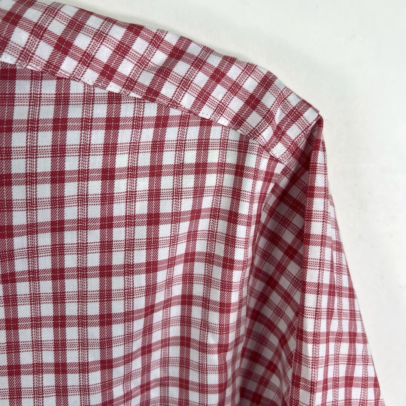 Brooks Brothers Brooks Brothers 346 Button-Up Shirt Mens XL Red Checkered Cotton Classic, Preppy, 56 Chest, Button-Down Collar, Long Sleeve Size US XL / EU 56 / 4 - 2 Thumbnail