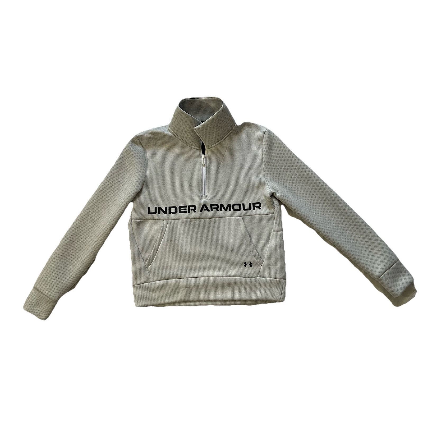 Under Armour Under Armour Womens S Pullover 1/2 Zip Sweatshirt Loose Fit Size S / US 4 / IT 40 - 1 Thumbnail
