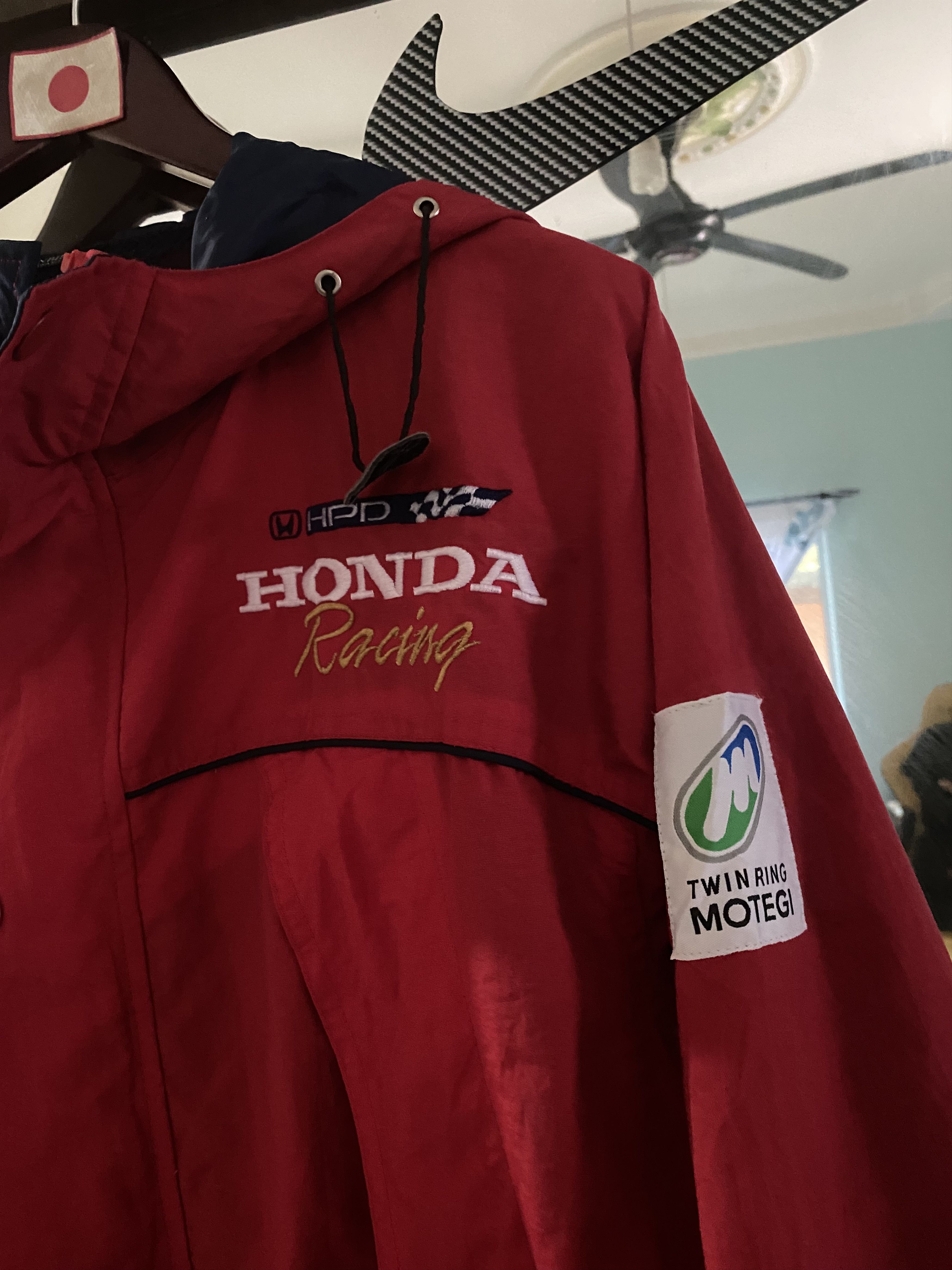 Honda × Vintage Vintage Honda Light Jacket Hoodie Honda Racing L Size Size US L / EU 52-54 / 3 - 5 Thumbnail
