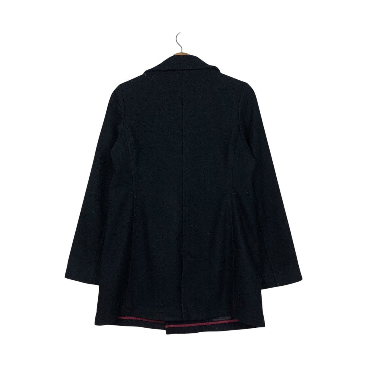 Japanese Brand 📌Vintage Wool Jacket Double Breast Ines De La Fressange Size US M / EU 48-50 / 2 - 9 Thumbnail