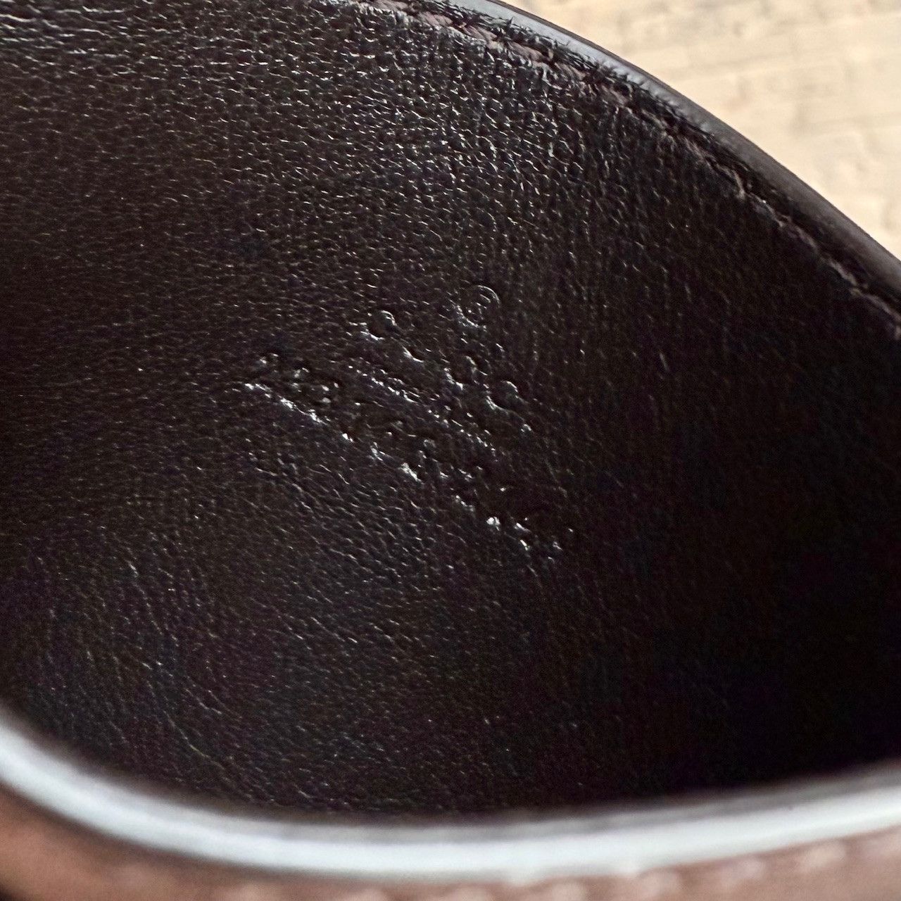 Gucci Gucci Brown Microguccissima Card Holder Size ONE SIZE - 8 Thumbnail