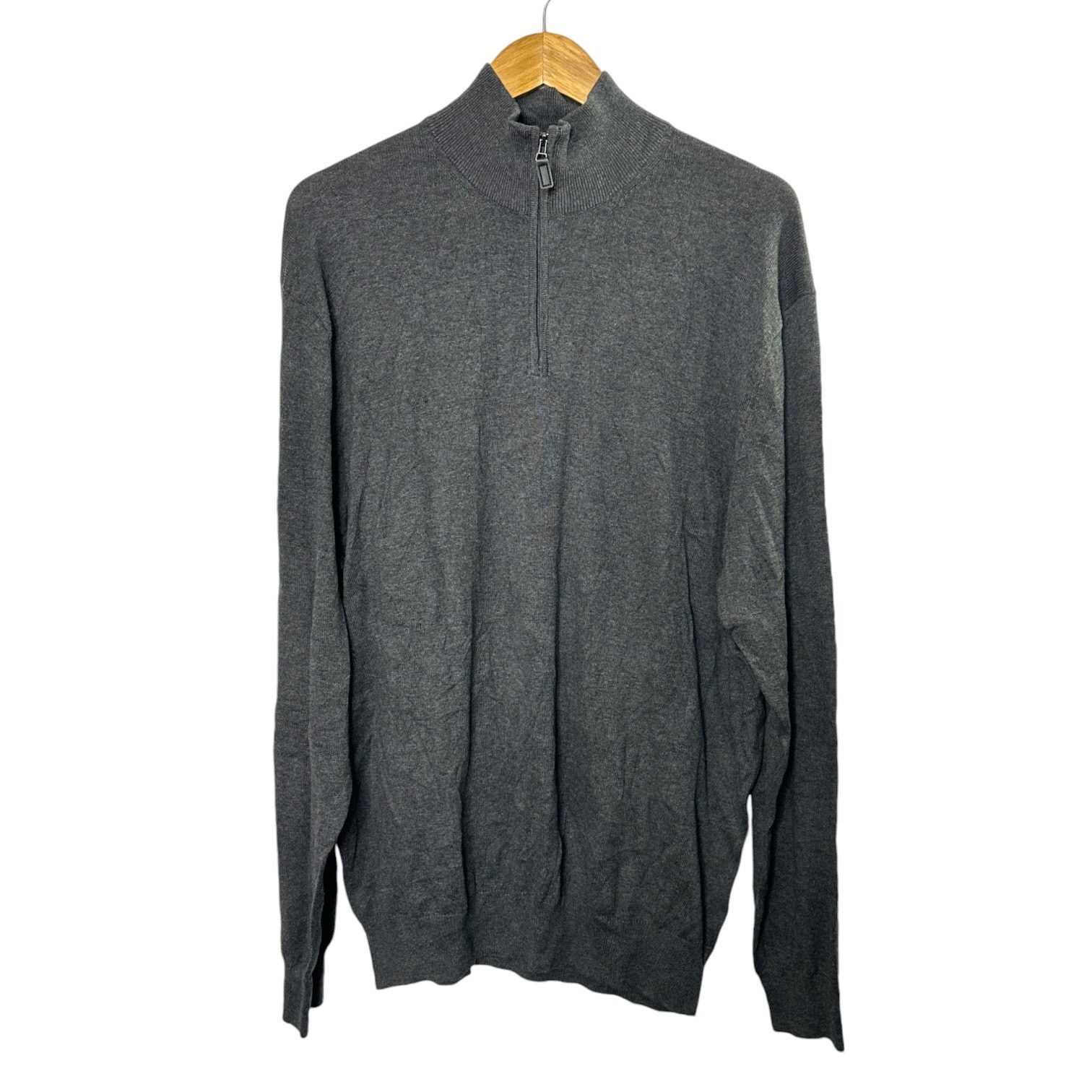 Jos. A. Bank Jos. A. Bank Traveler Pima Cotton 1/4 Zip Sweater Men's XL Size US XL / EU 56 / 4 - 1 Thumbnail