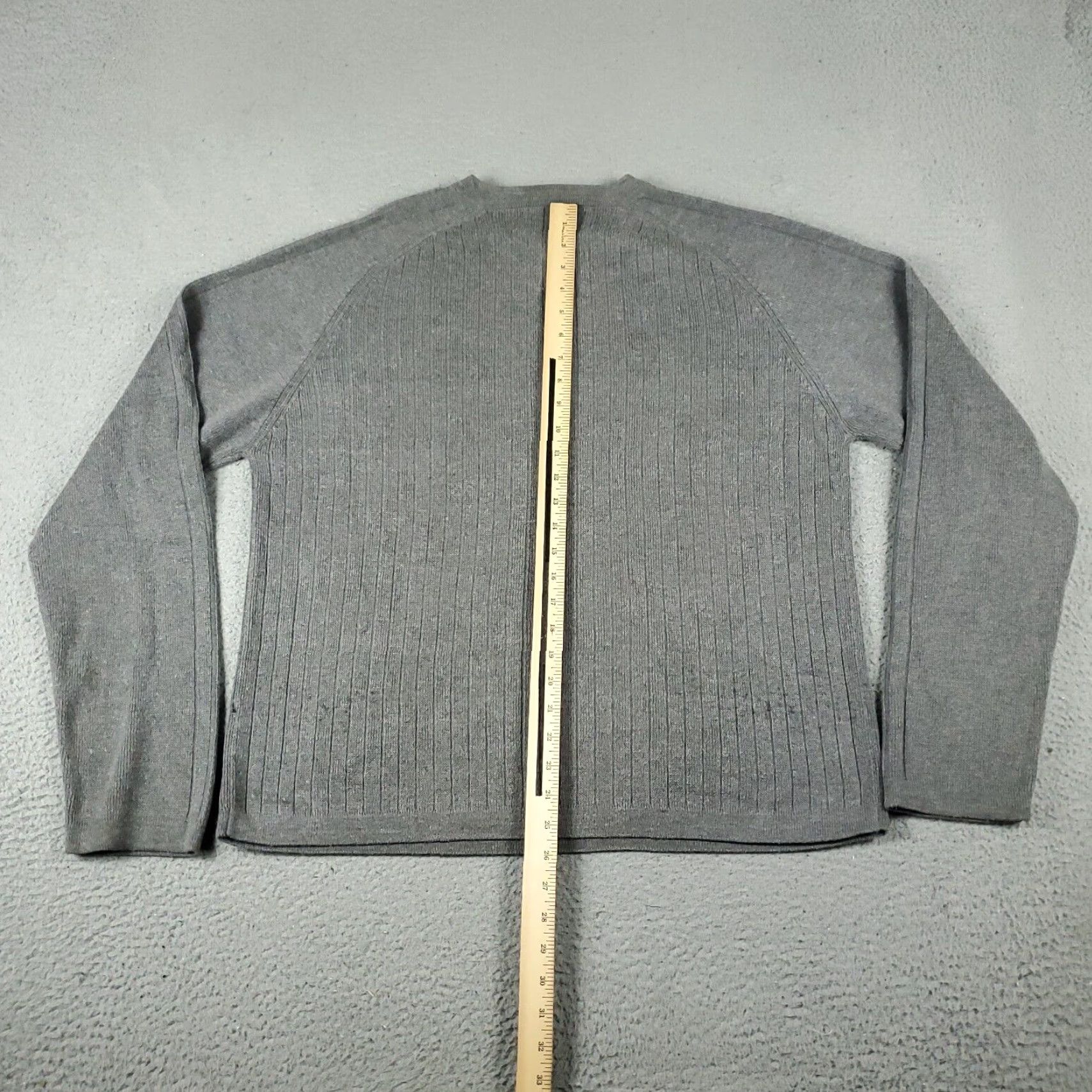 Abercrombie & Fitch Abercrombie Fitch Mens XL Gray V Neck Pullover Sweatshirt Size US XL / EU 56 / 4 - 7 Thumbnail
