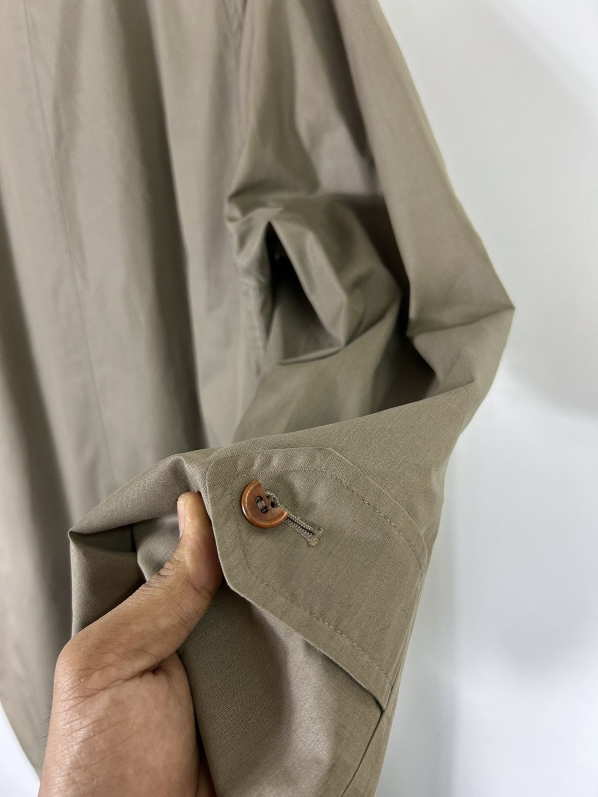 Burberry ⚡️Vintage Burberrys Button Long Coat Jacket Size US M / EU 48-50 / 2 - 17 Thumbnail