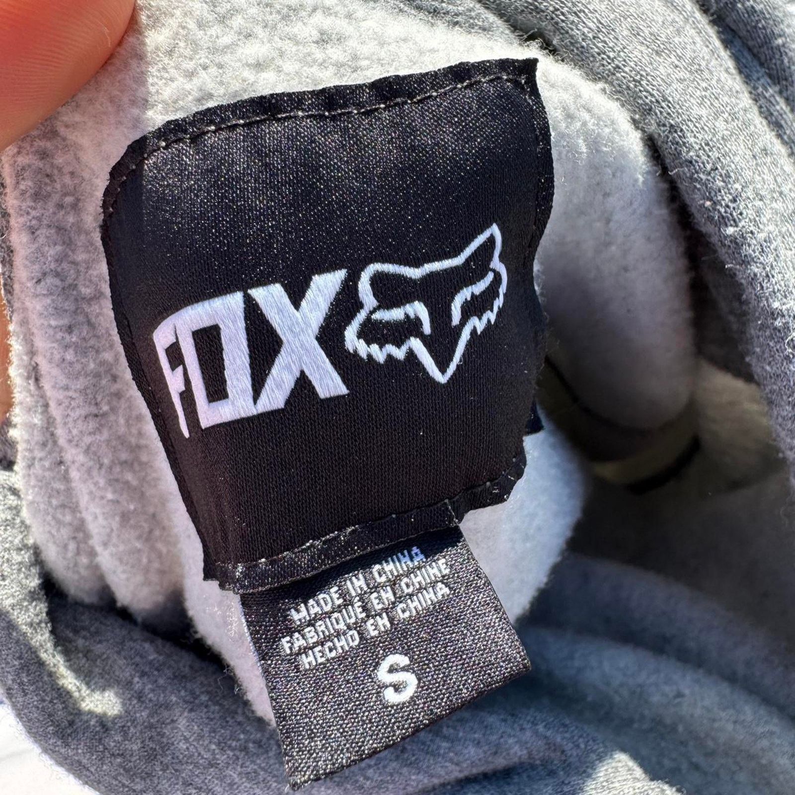 Fox Racing Fox racing grey hoodie Size US S / EU 44-46 / 1 - 5 Thumbnail