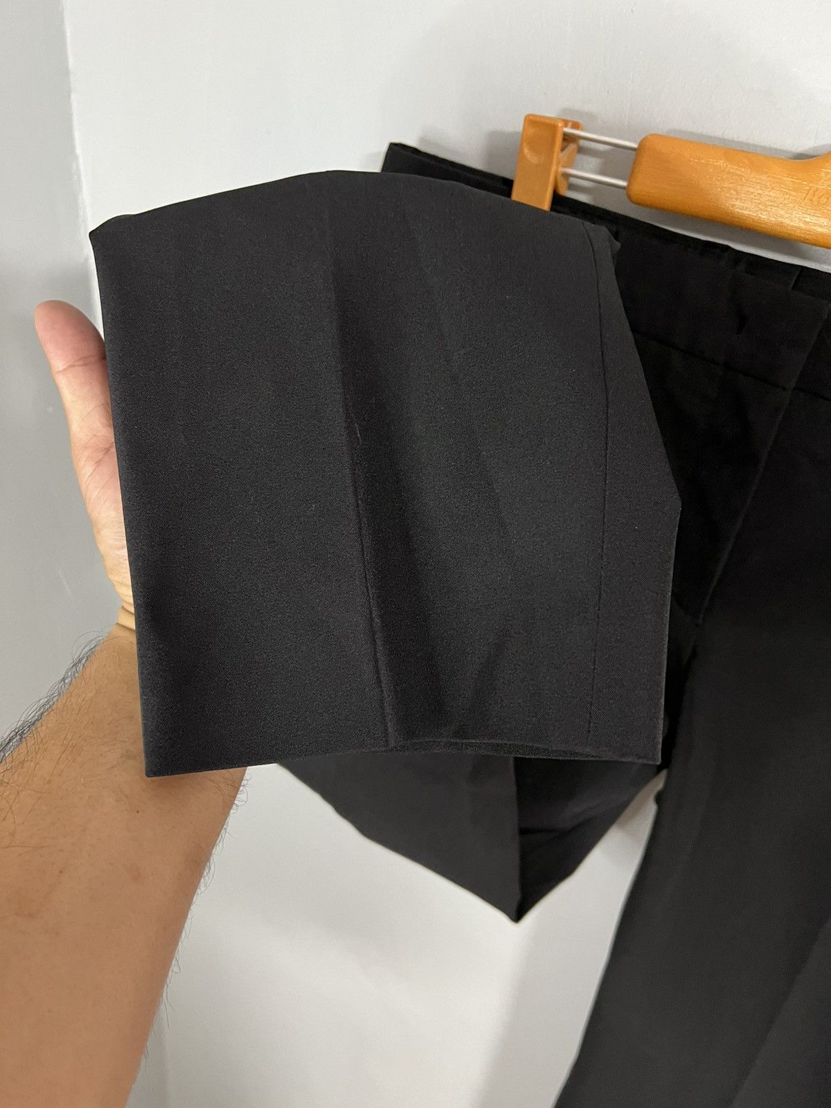 Prada Prada black polyester casual pants Size 30" / US 8 / IT 44 - 2 Thumbnail