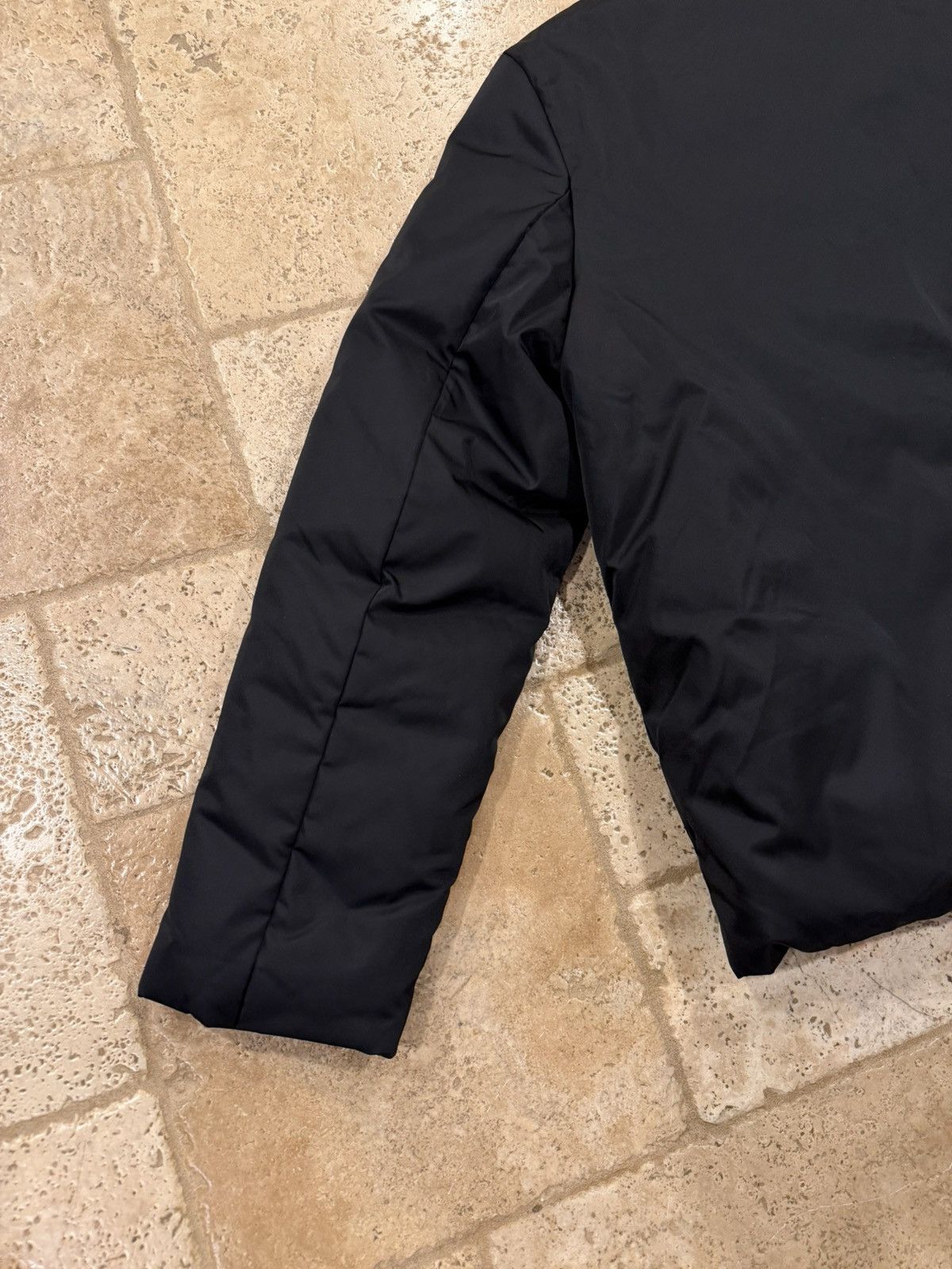 Prada Prada 2023 Re-Nylon Down Puffer Black Collar Zip-Up Jacket Size US L / EU 52-54 / 3 - 12 Thumbnail