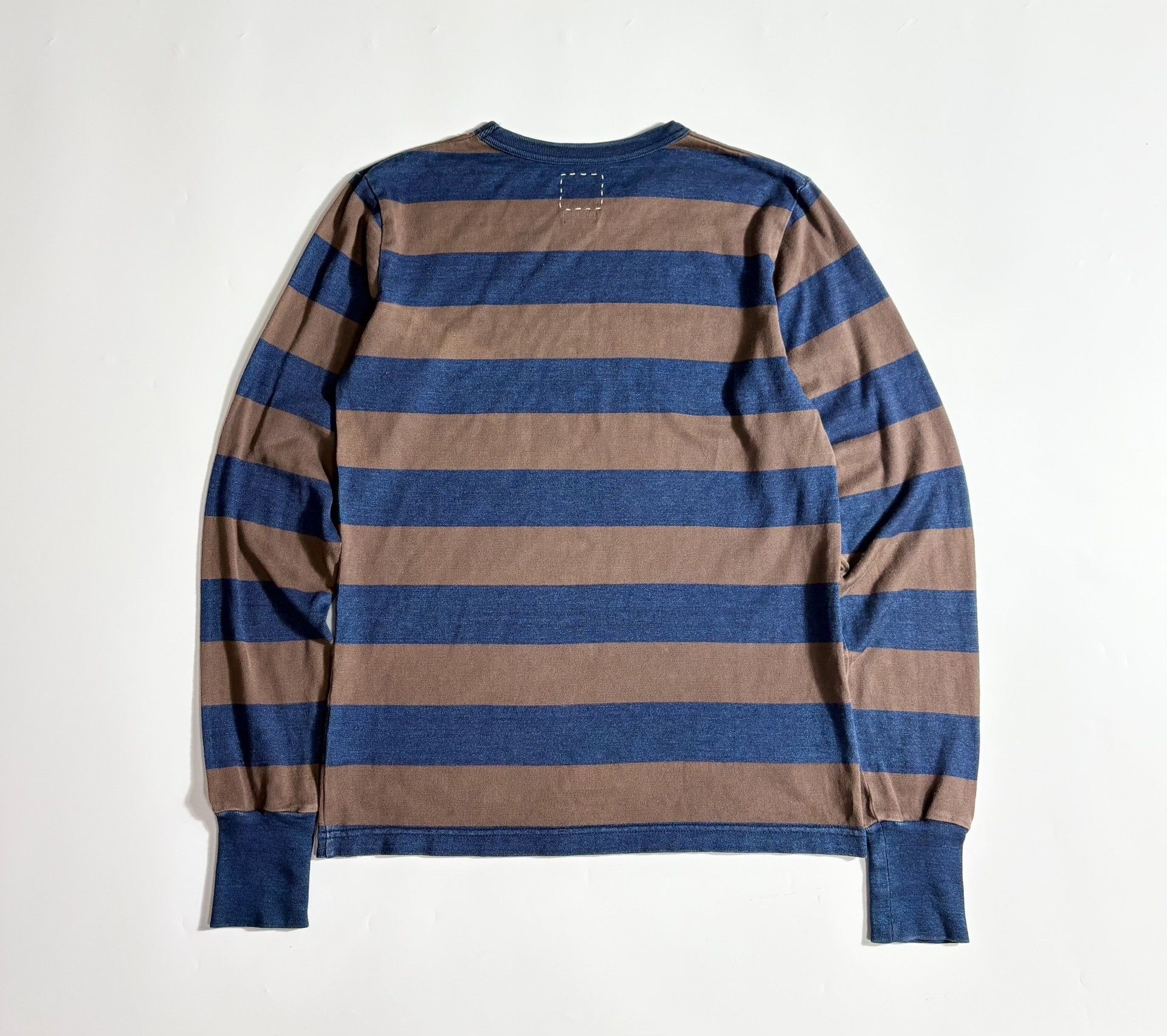 Visvim Visvim Border Long Stripe Long Sleeve Size US S / EU 44-46 / 1 - 2 Thumbnail
