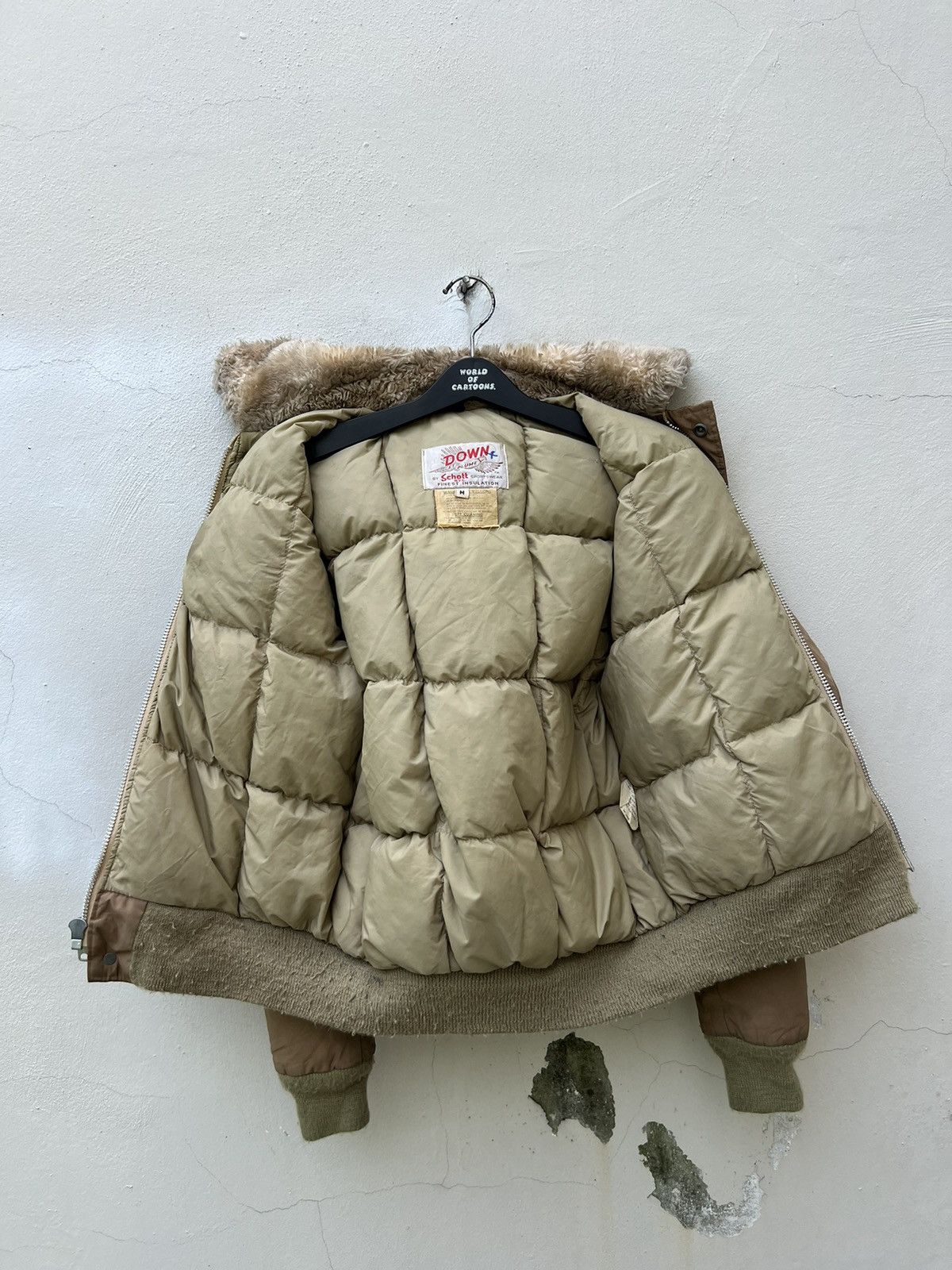 Schott VTG 80s Schott N.y.c. Sportswear Goose Down Puffer Jacket Size US M / EU 48-50 / 2 - 23 Thumbnail