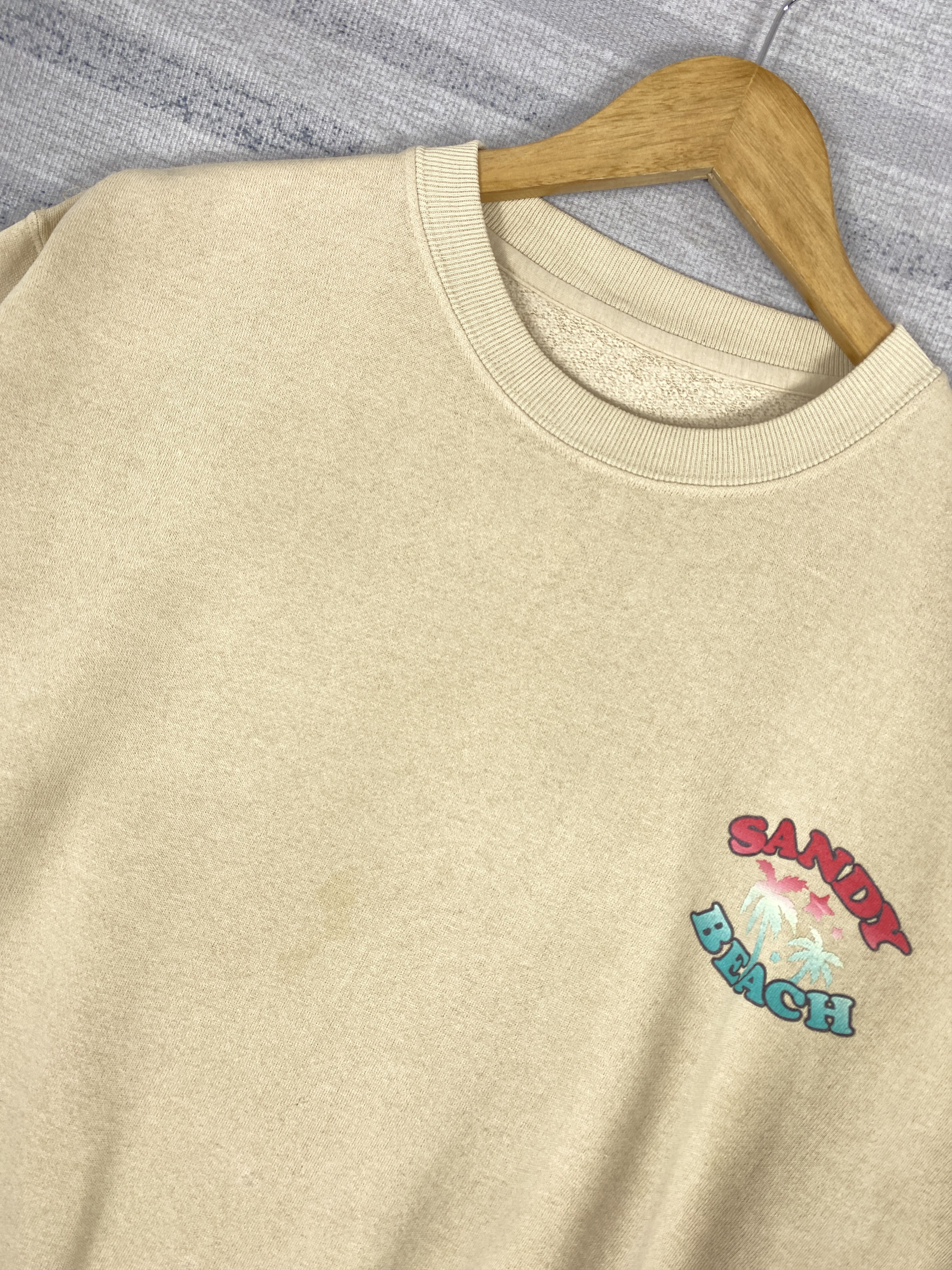 Designer Vintage Sandy California Beach Sweatshirts Size US M / EU 48-50 / 2 - 2 Thumbnail