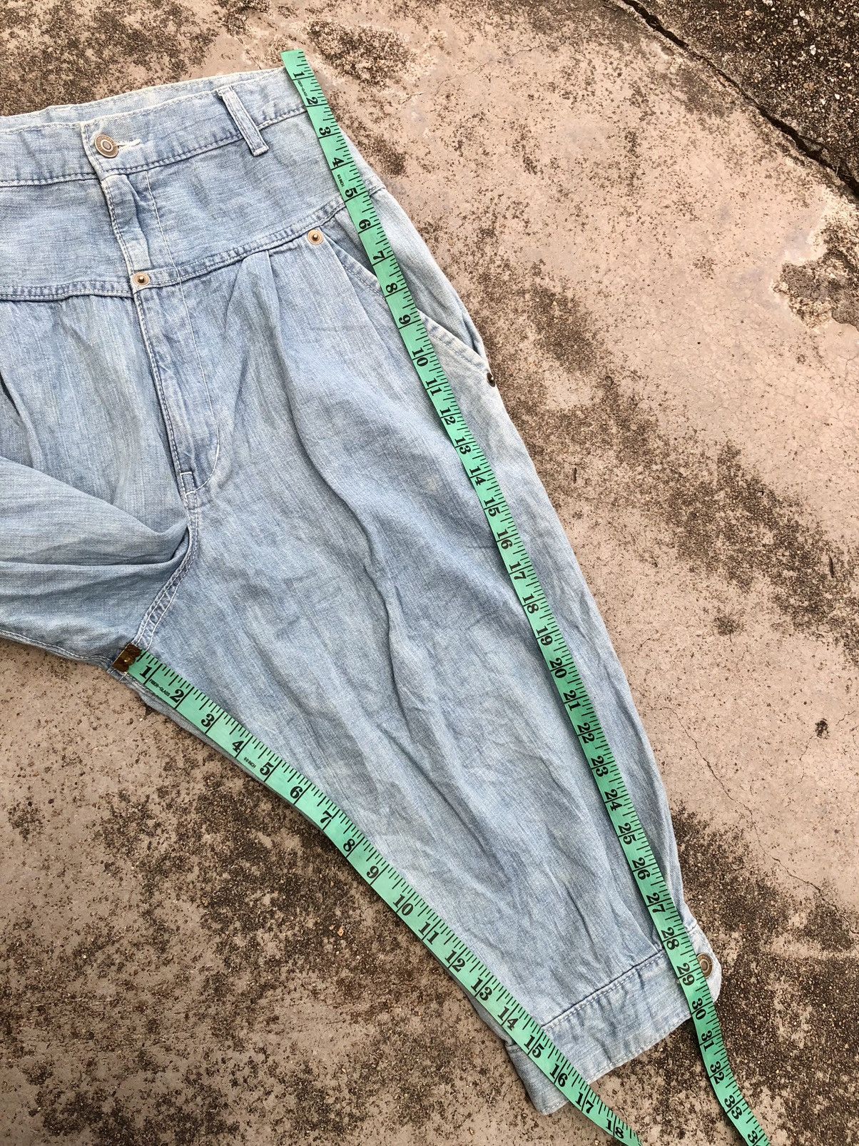 Issey Miyake × Japanese Brand × mercibeaucoup MERCIBEAUCOUP JEVOUS ENPRIE! DENIM Size US 28 / EU 44 - 10 Thumbnail