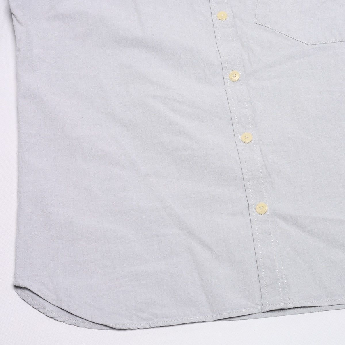 Margaret Howell MHL Margaret Howell Cotton Shirt Gray Grey Size S / US 4 / IT 40 - 10 Thumbnail