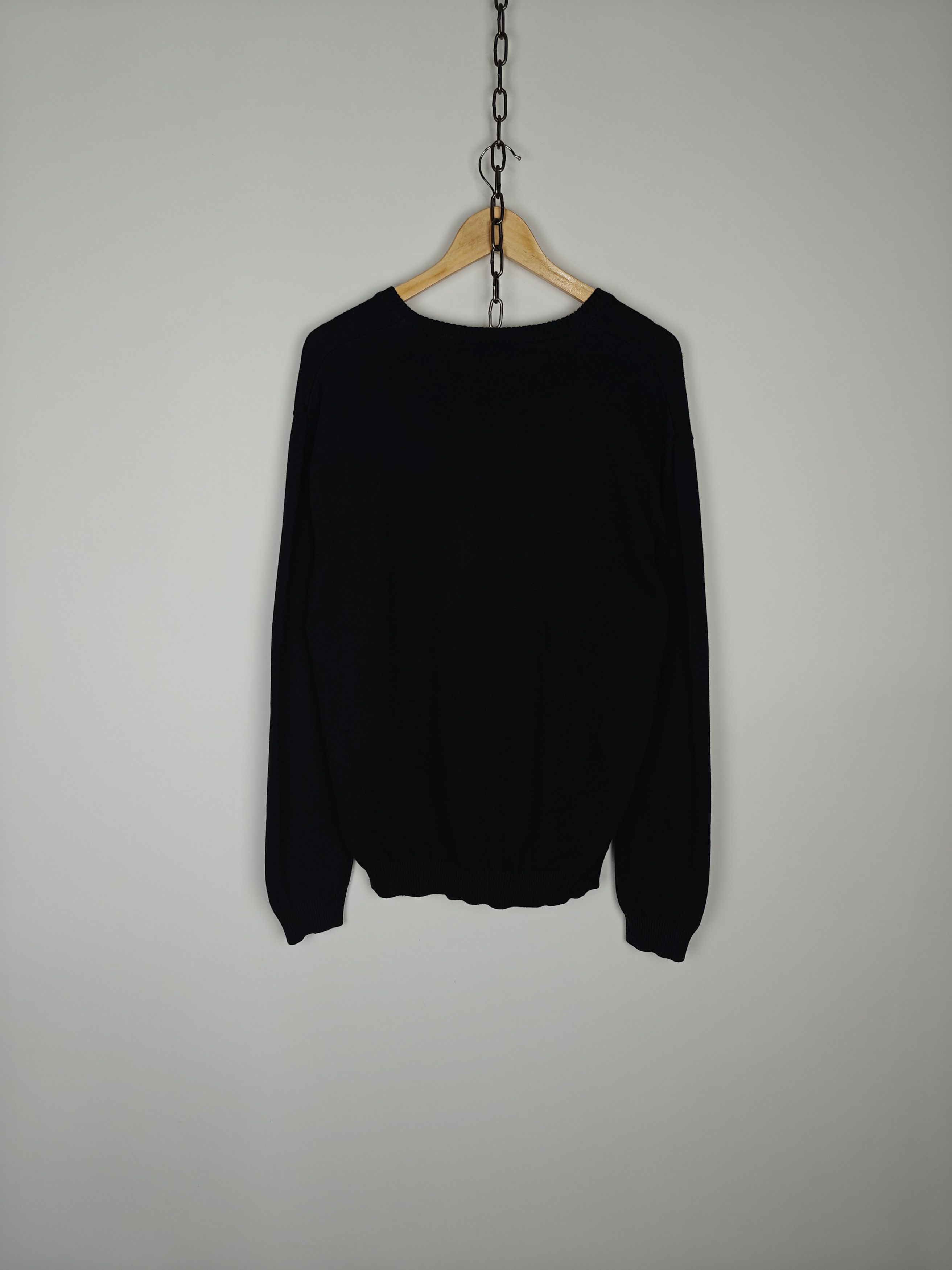 Lacoste Lacoste Sweater Pullover Logo Black size 6 Size US XL / EU 56 / 4 - 7 Thumbnail