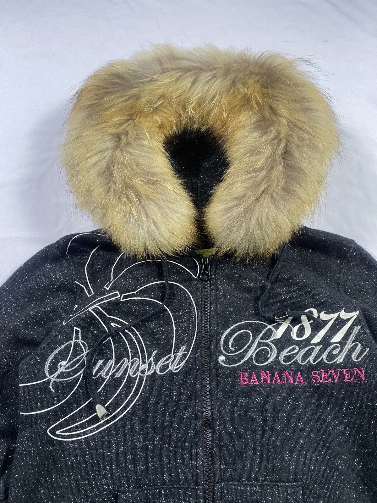 20471120 Japanese Banan Seven Zip Fur hoodie Size US S / EU 44-46 / 1 - 6 Thumbnail