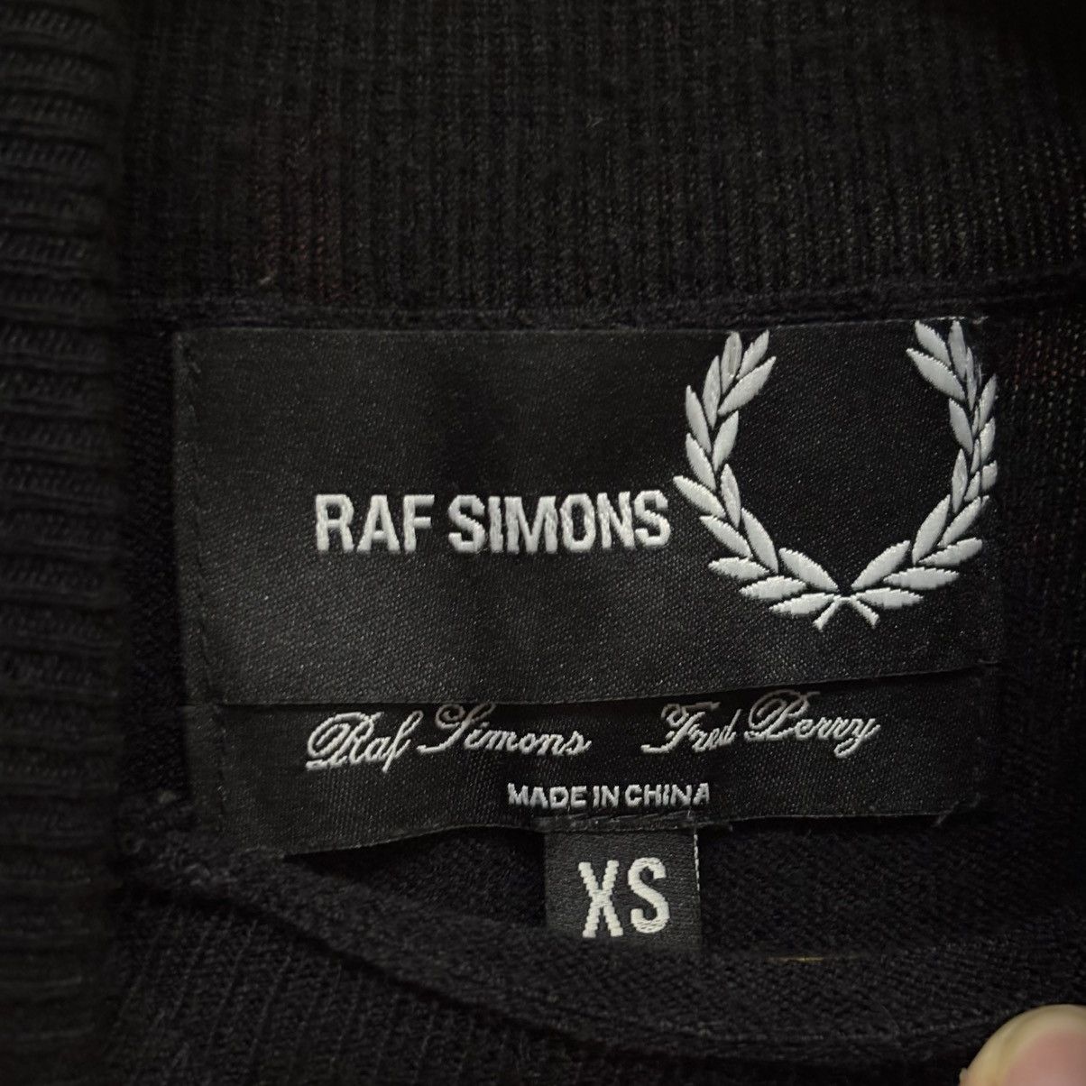 Fred Perry ❌ Raf Simons Turtleneck Jumper