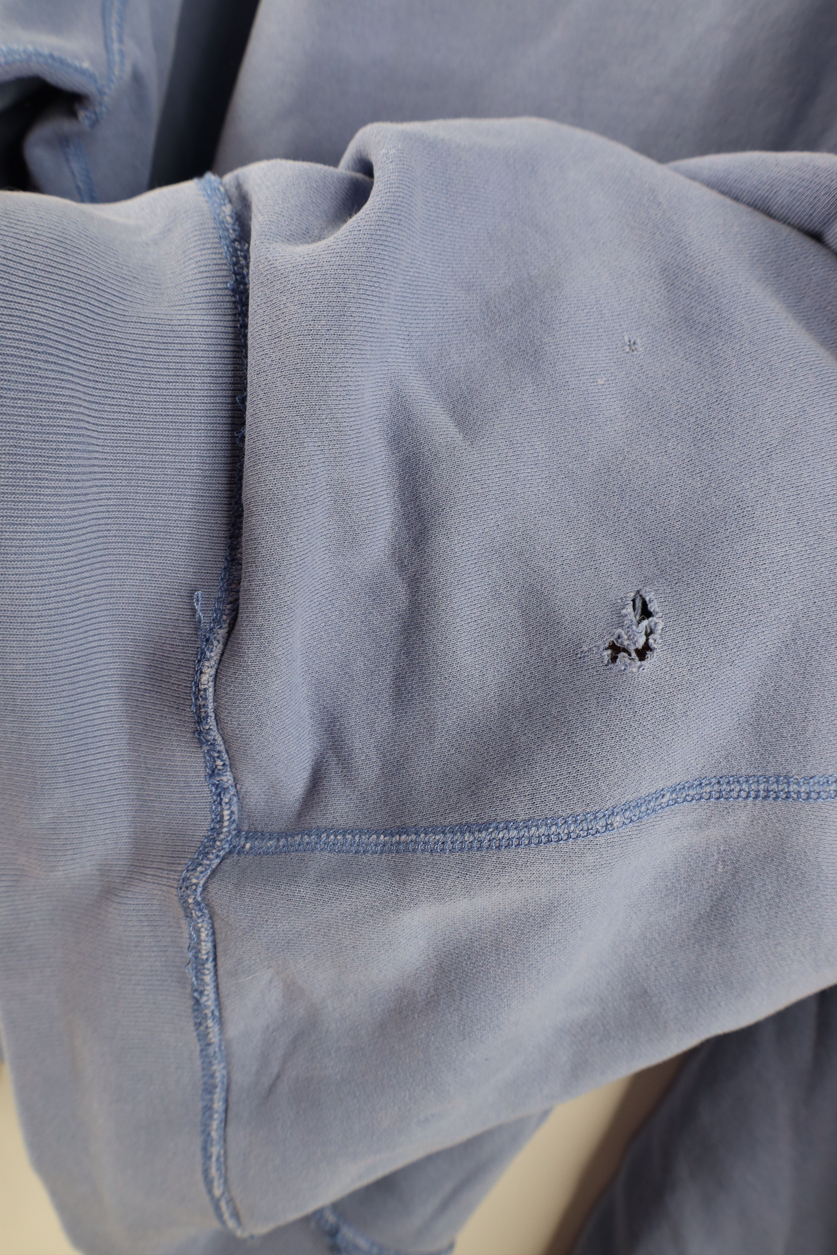 Polo Ralph Lauren Vintage 90s Ralph Lauren Crewneck Sweatshirt Light Blue Size US XXL / EU 58 / 5 - 12 Thumbnail