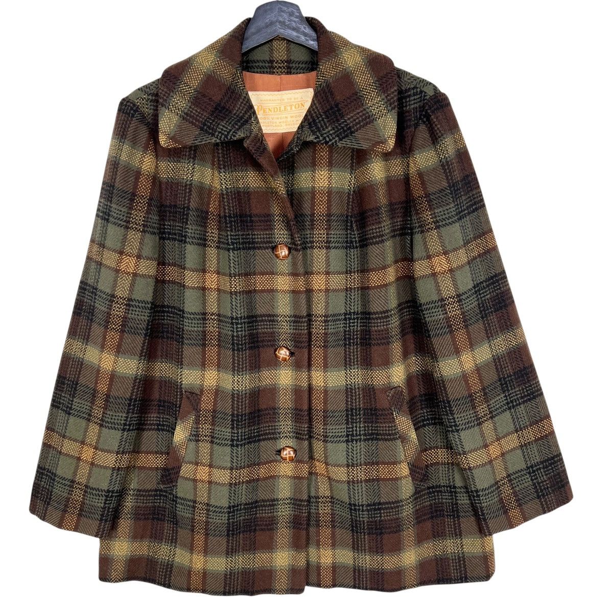 Pendleton Vintage Pendleton Women Checkered Blazer Jacket Size M / US 6-8 / IT 42-44 - 1 Thumbnail
