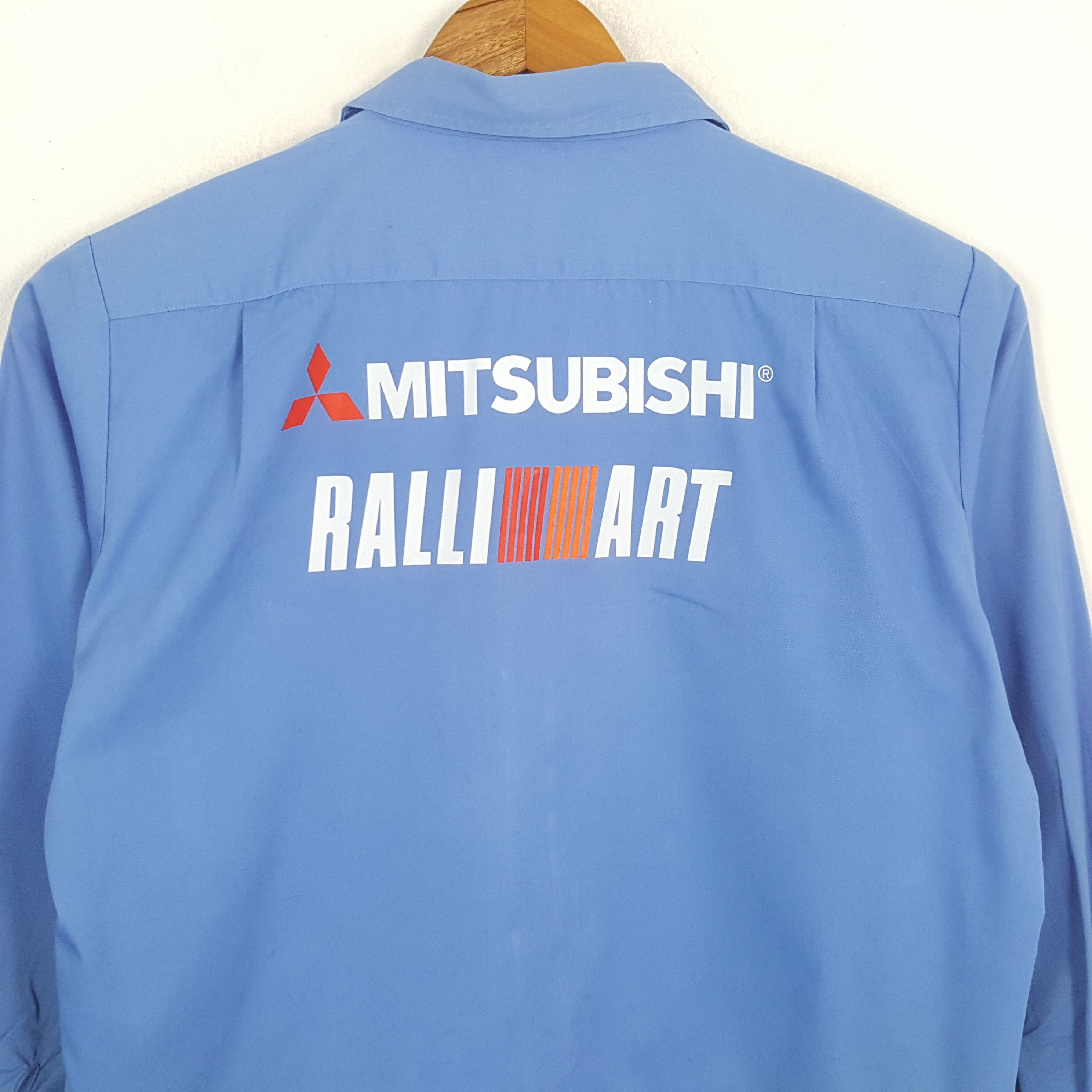Japanese Brand × Vintage Vintage MITSUBISHI RALLI ART Japanese Racing Custom Jacket Size US L / EU 52-54 / 3 - 2 Thumbnail