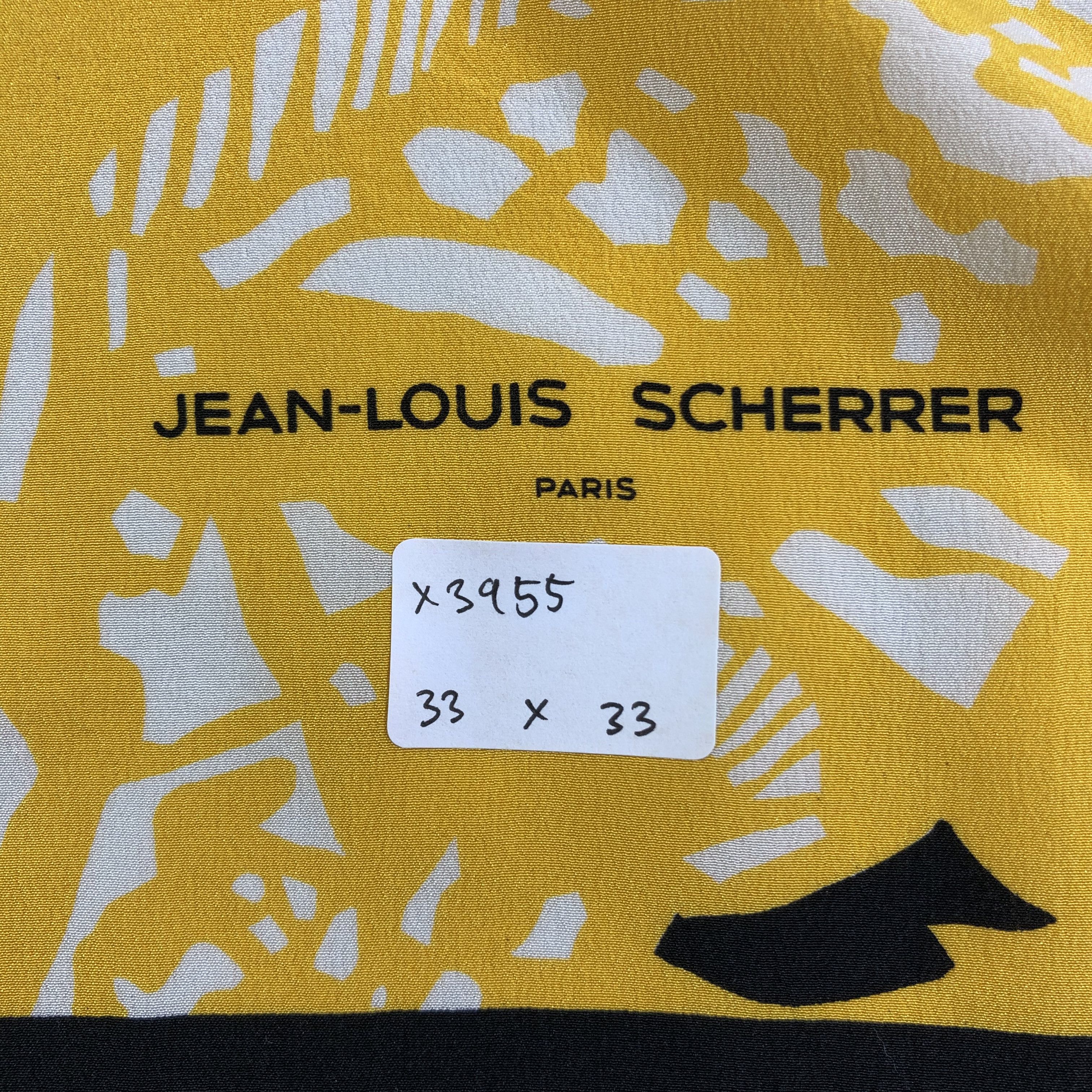 Jean-Louis Scherrer × Vintage Vintage Jean Louis Scherrer Silk Scarf Size ONE SIZE - 6 Thumbnail