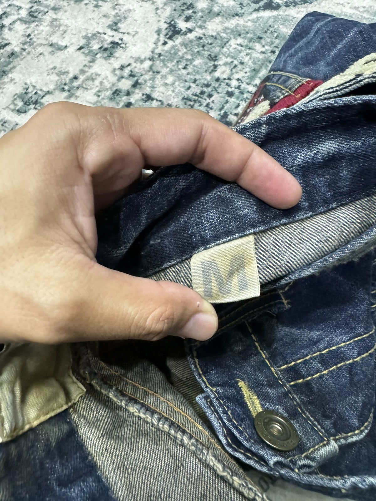 Designer LOLITA JEANS X YOSHITOMO NARA JEANS Size US 34 / EU 50 - 9 Thumbnail